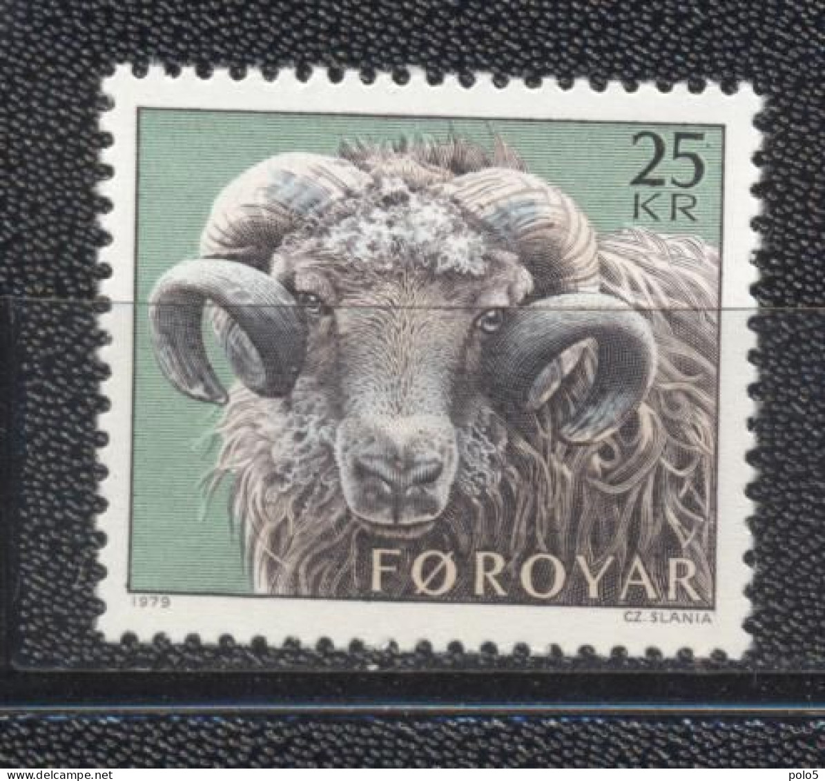 Iles Féroé 1979- Definitive -The Ram Set (1v) - Färöer Inseln