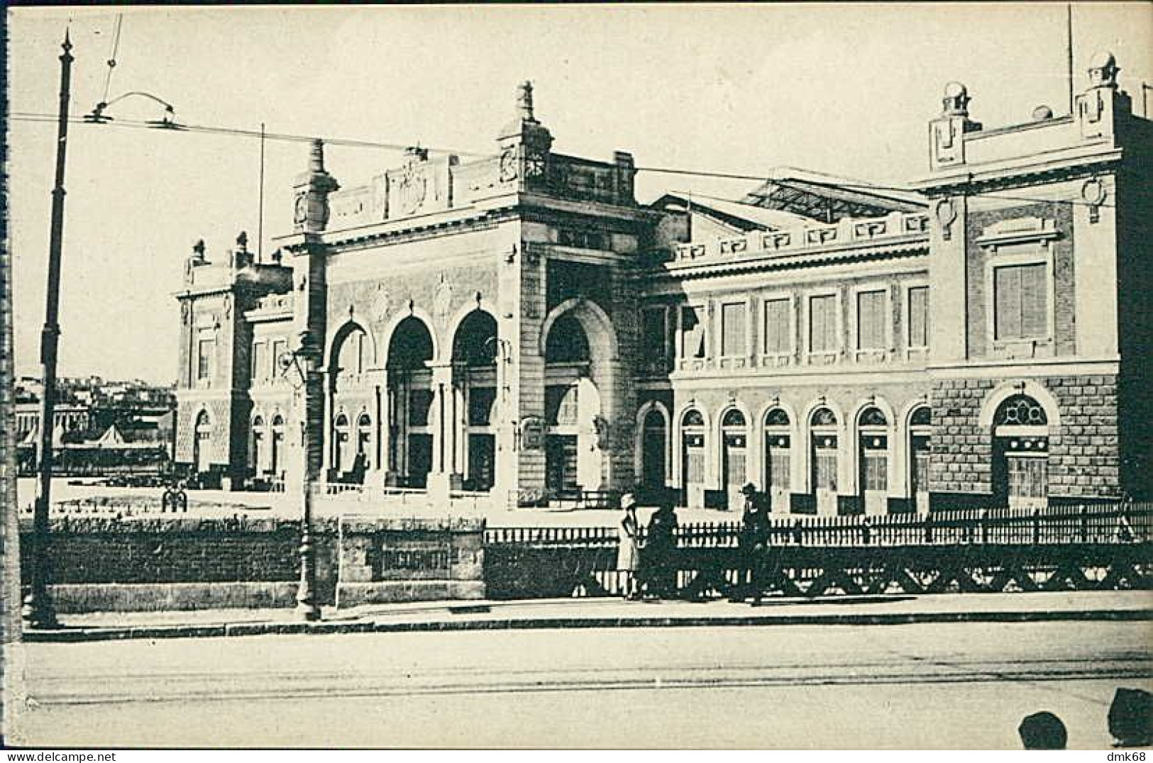 EGYPT - ALEXANDRIA / ALEXANDRIE - RAILWAY STATION - EDIT. N. GRIVAS - 1910s (12630/2) - Alexandrie