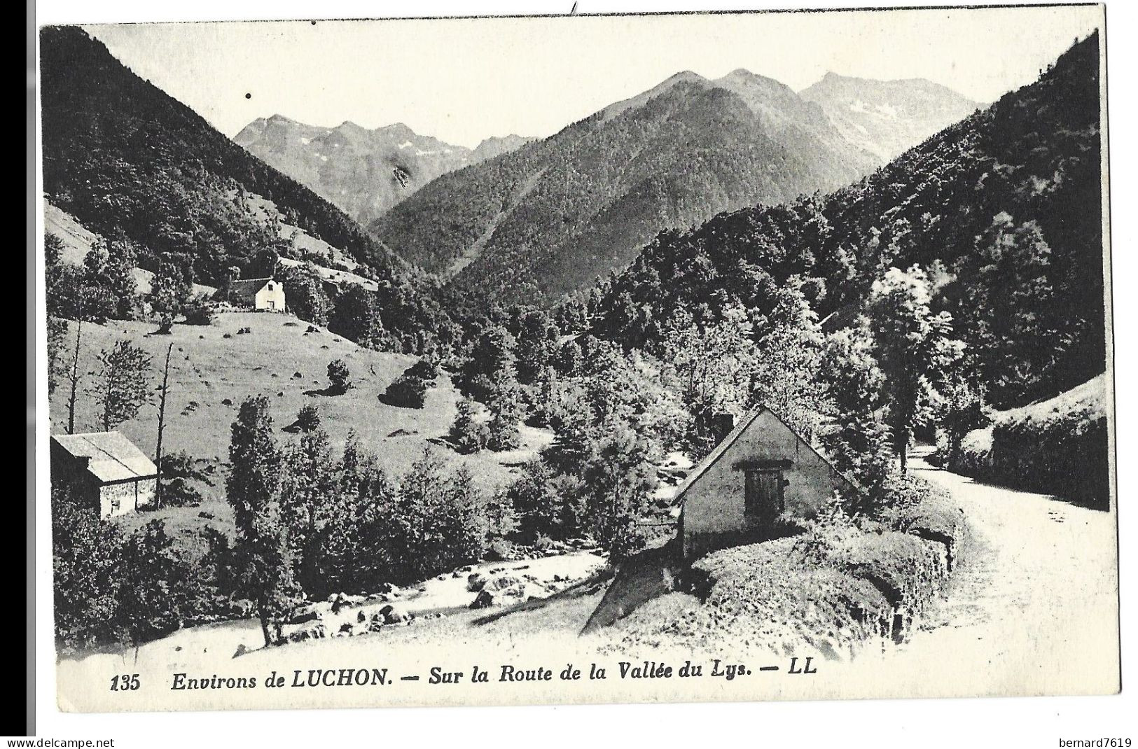 31  Luchon - Environs -  Sur La Route De La Vallee  Du Lys - Luchon