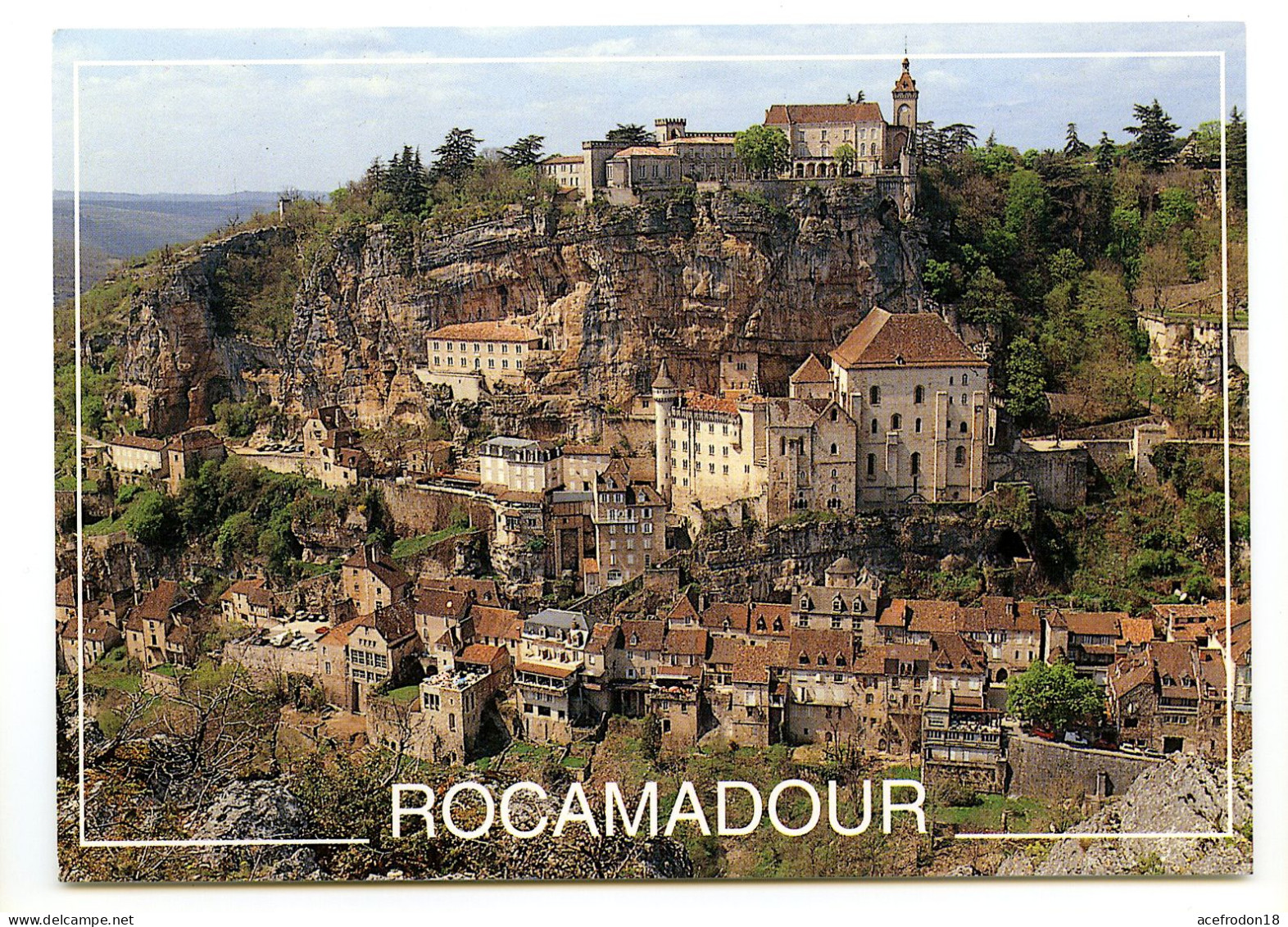 ROCAMADOUR - Au Pays De Quercy - Les Maisons Sur Le Ruisseau - Rocamadour