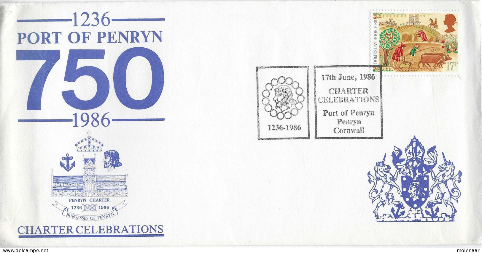 Postzegels > Europa > Groot-Brittannië > 1952-2022 Elizabeth II > Brief Met 1053 (17543) - Brieven En Documenten