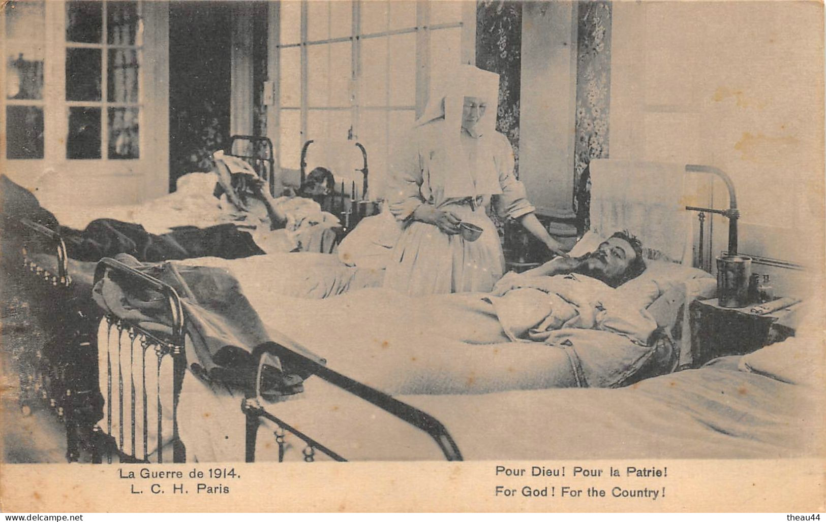 Guerre 1914-18  -   Hôpital , Infirmière , Blessés  -  Ambulances  -  Santé Militaire - Oorlog 1914-18