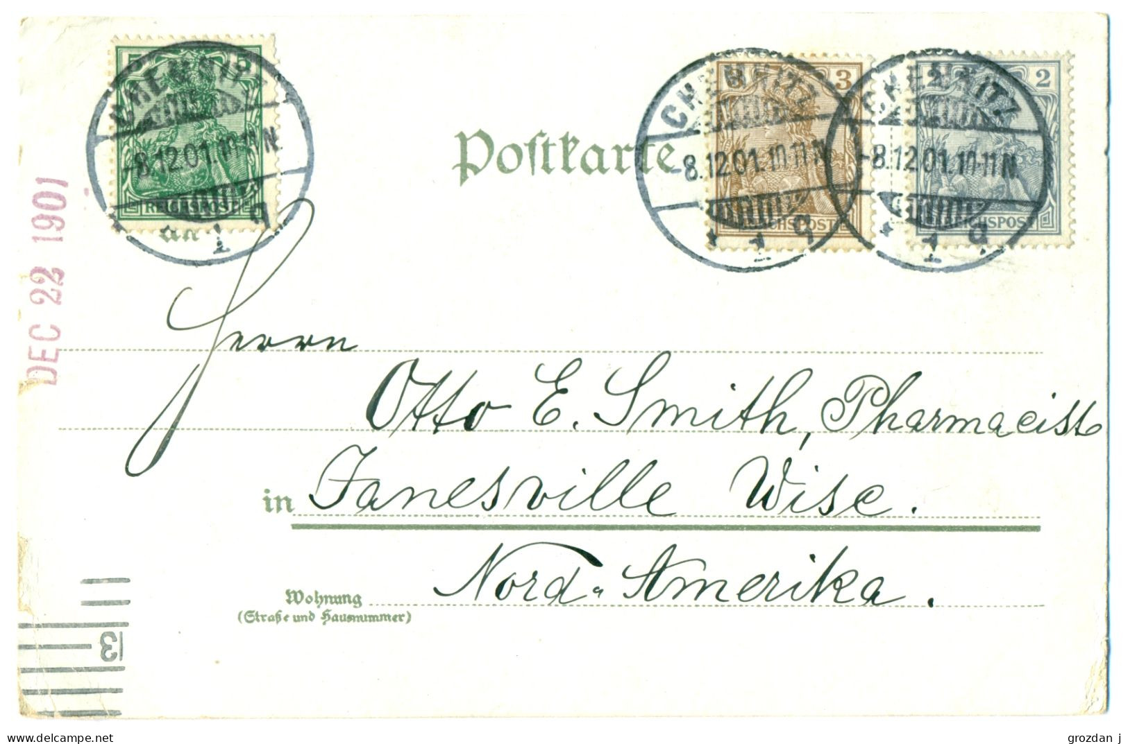 VERY RARE LITHO, K. S. 5. Inf.-Reg. "Prinz Friedrich August" No 104 (1701 - 1901), Militaria, Adel / Nobility, Germany - Reggimenti