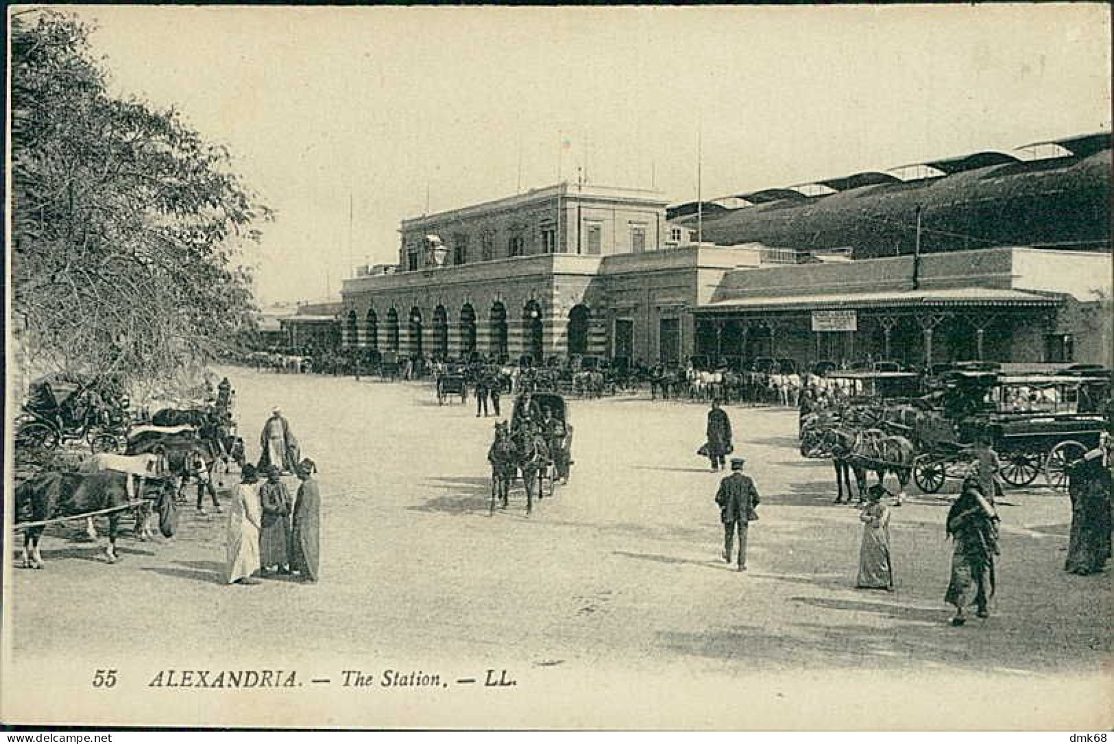 EGYPT - ALEXANDRIA / ALEXANDRIE - THE STATION - EDIT L.L. - 1910s (12633/3) - Alexandria