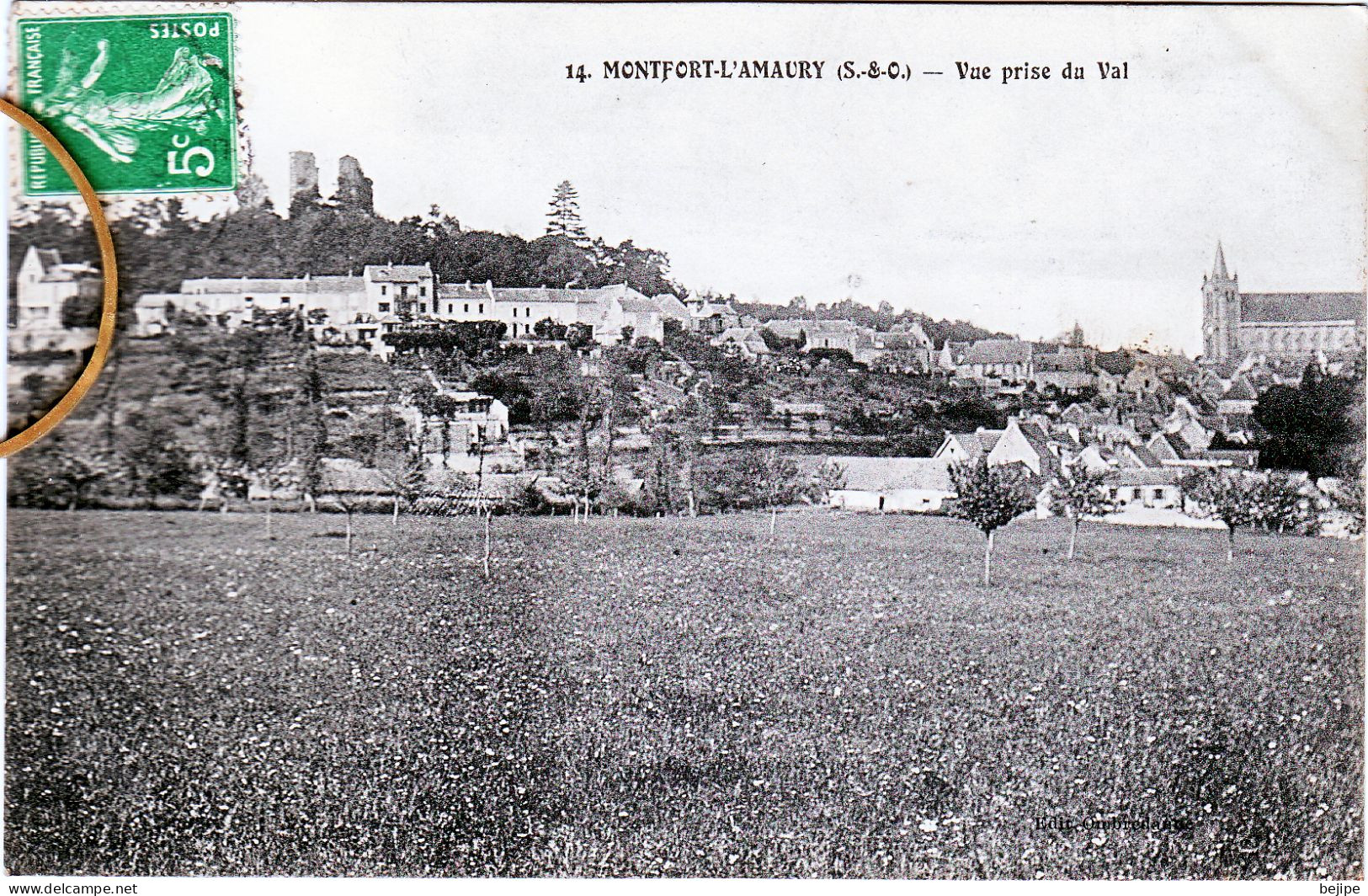 78 Yvelines MONTFORT L'AMAURY Vue Prise Du Val - Montfort L'Amaury