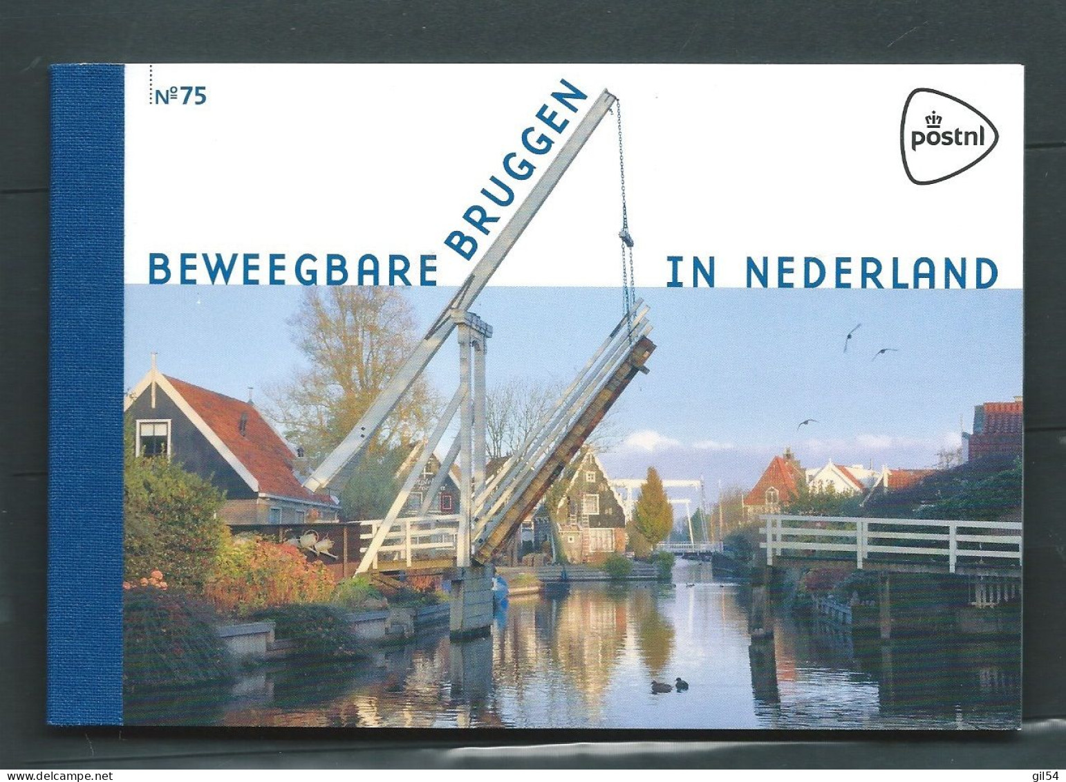 Nederland NVPH PR75 Beweegbare Bruggen In Nederland 2018 Prestige Booklet MNH Postfris Europa - Pb 20301 - Booklets & Coils