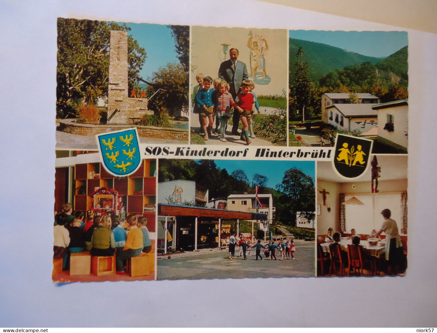 GERMANY  POSTCARDS SOS KINDERDORF  HINTERBRUHT - Autres & Non Classés