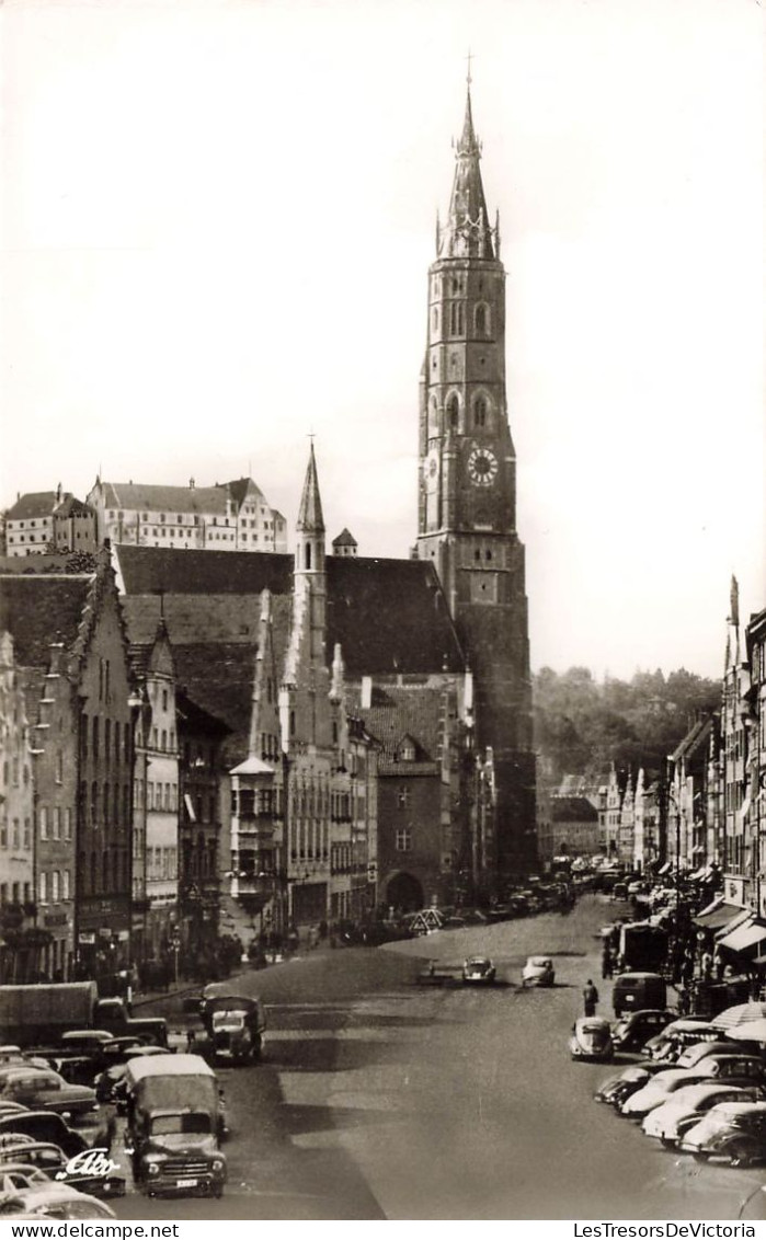 ALLEMAGNE - Landshut An Der Isar - Ausnitz- Animé - Voitures - Vue Générale - Carte Postale - Landshut