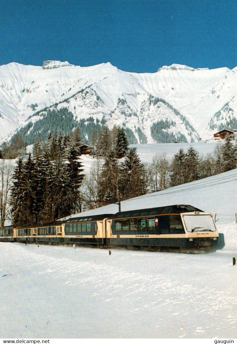 CPM - CHÂTEAU D'OEX - Train "Superpanoramic Express" ... Edition Photoglob. - Château-d'Œx