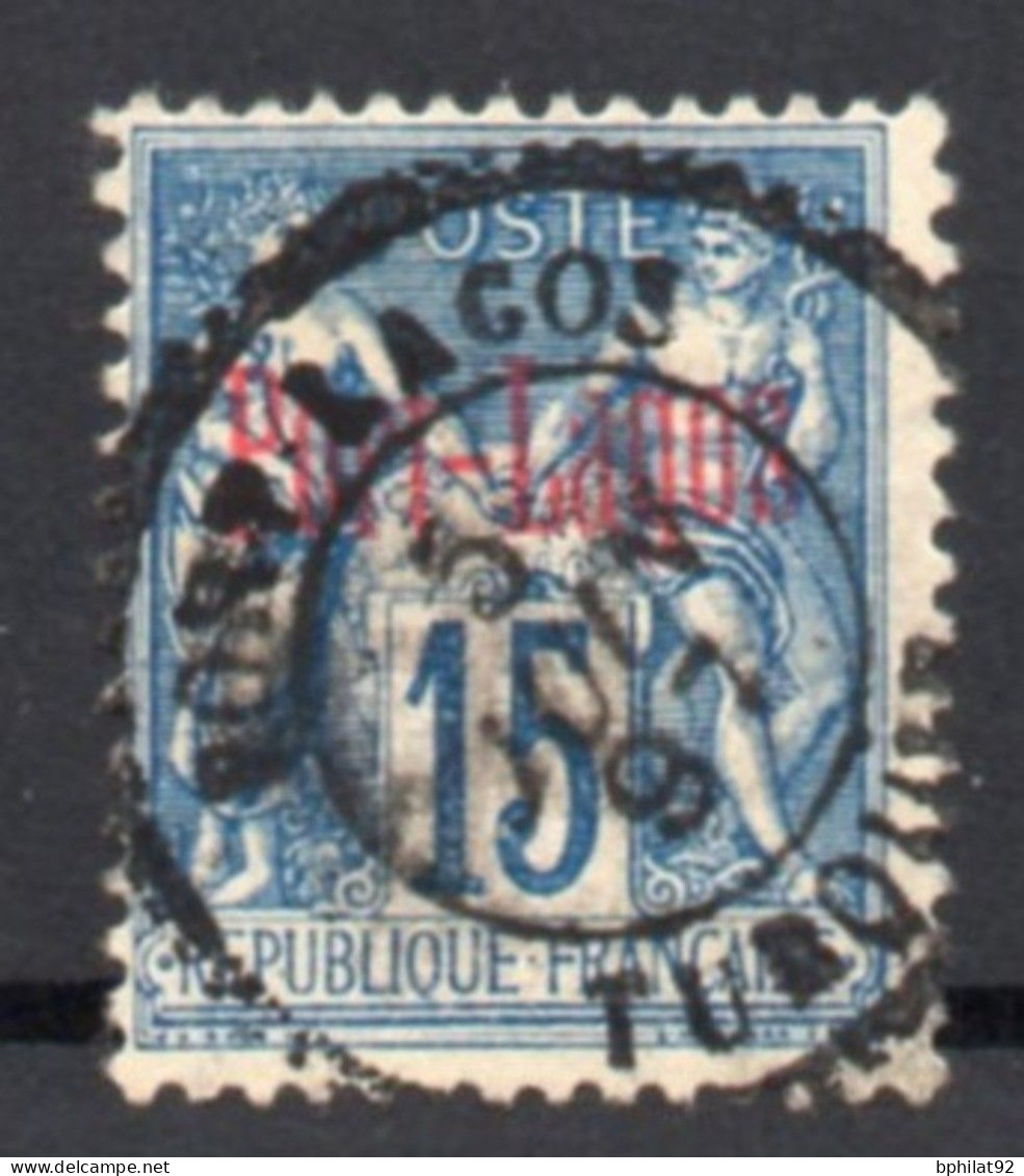 !!! PORT LAGOS, N°3 OBLITERATION SUPERBE - Used Stamps