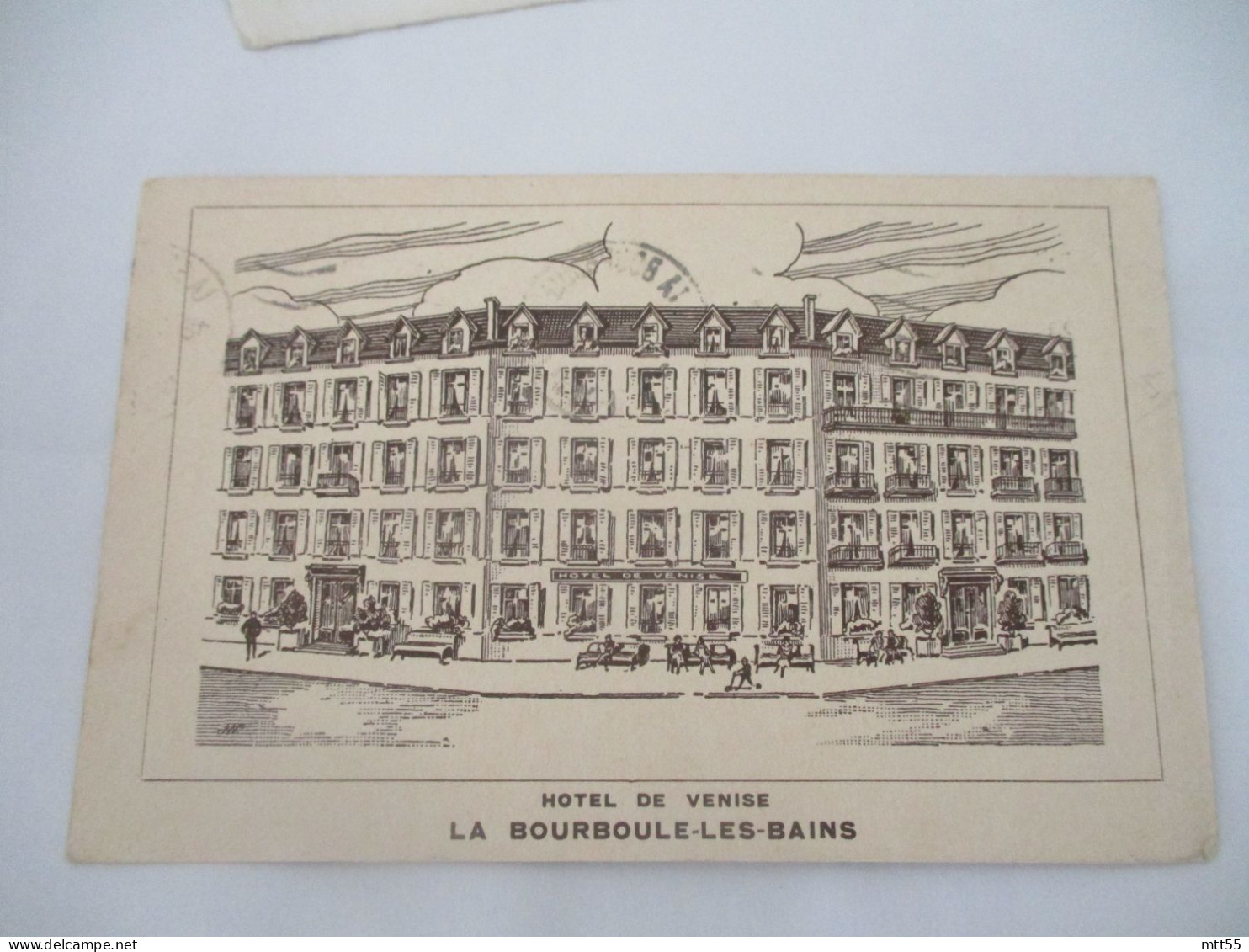 ILLUSTRATEUR HOTEL DE VENISE LA BOURBOULE LES BAINS - Hotels & Gaststätten