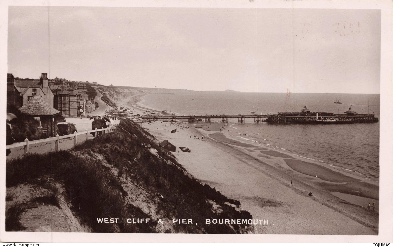 ANGLETERRE _S28848_ West Cliff & Pier Bournemouth - Bournemouth (depuis 1972)