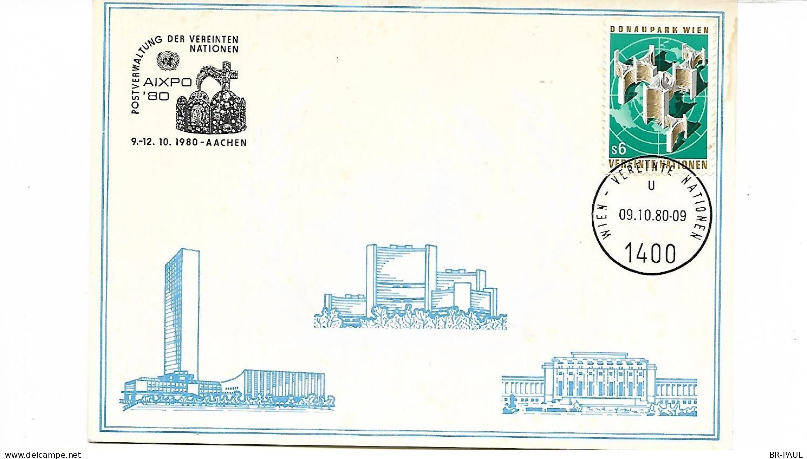 AUTRICHE / CP FDC 1980 - Used Stamps