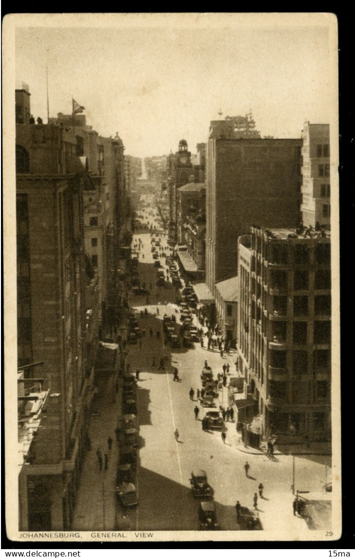 Johannesburg General View Beanes Sir Seymour - Südafrika