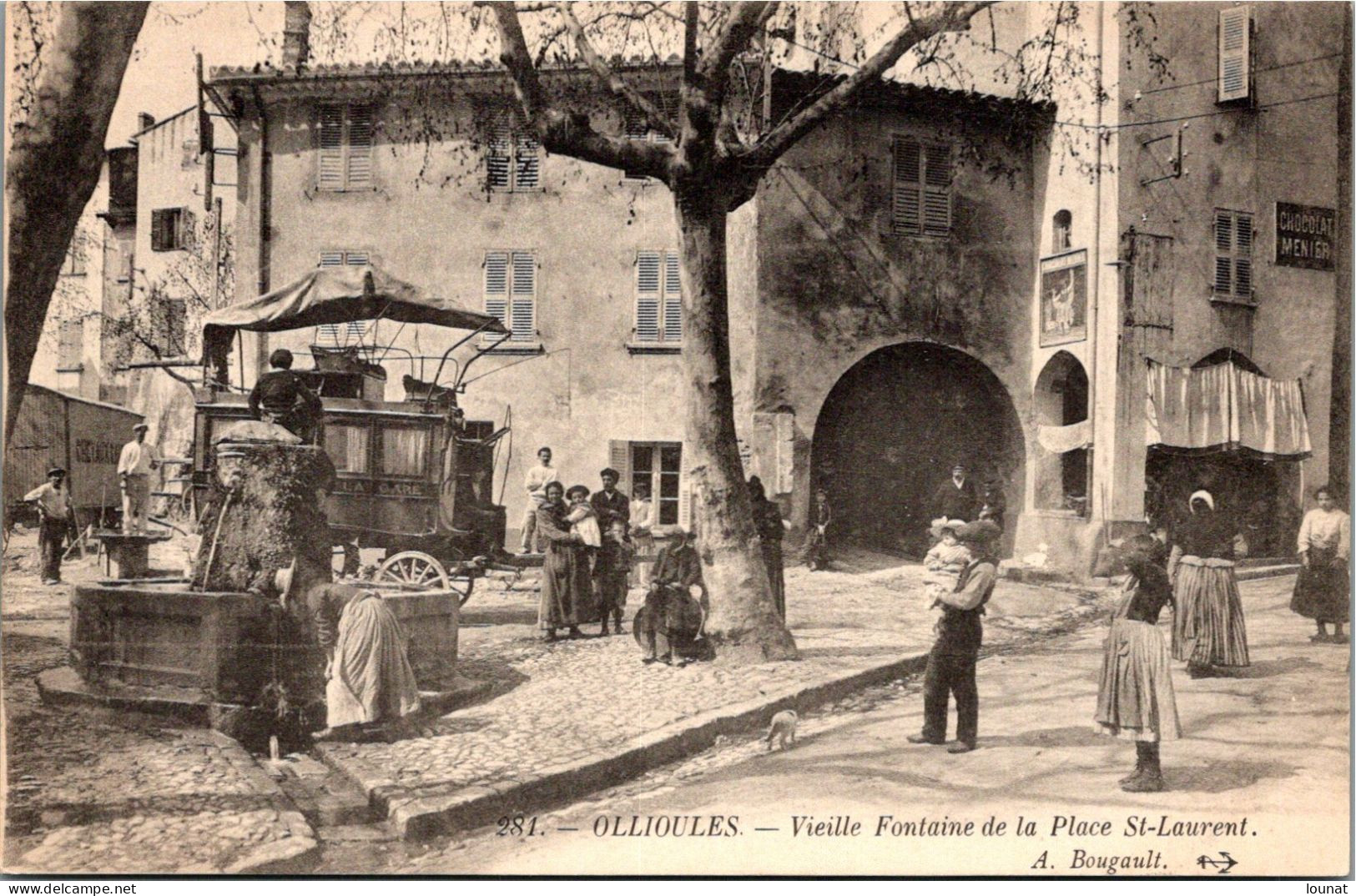 OLLIOULES - Vieille Fontaine De La Place St Laurent - Ollioules