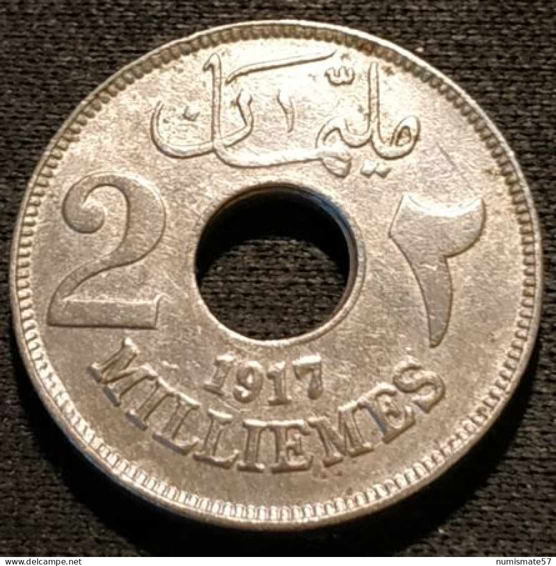 EGYPTE - EGYPT - 2 MILLIEMES 1917 - Hussein Kamil - KM 314 - Egypt