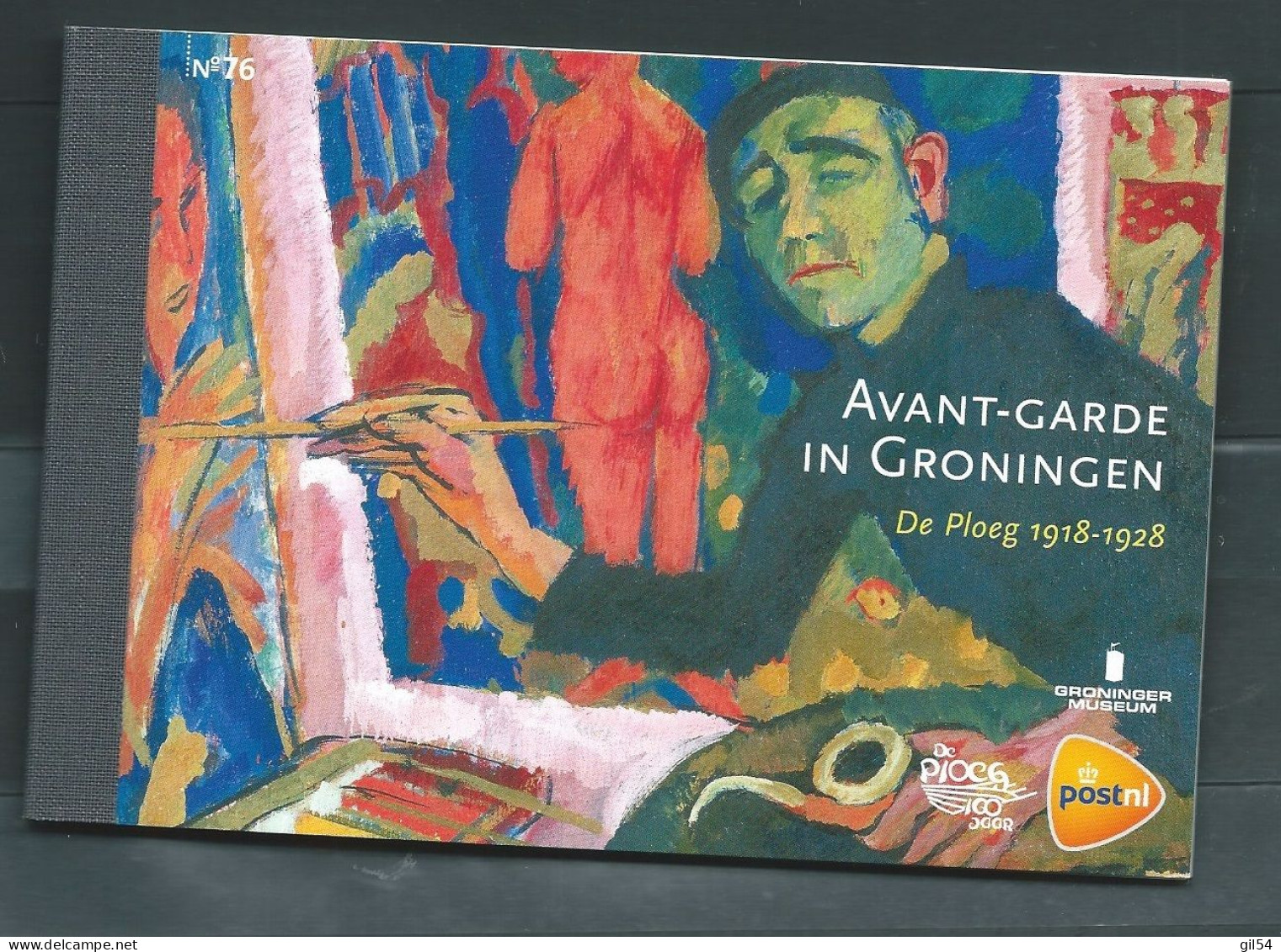 Nederland NVPH PR76 Avant Garde In Groningen 2018 Prestige Booklet MNH Postfris Art Paintings  - Pb 20303 - Carnets Et Roulettes