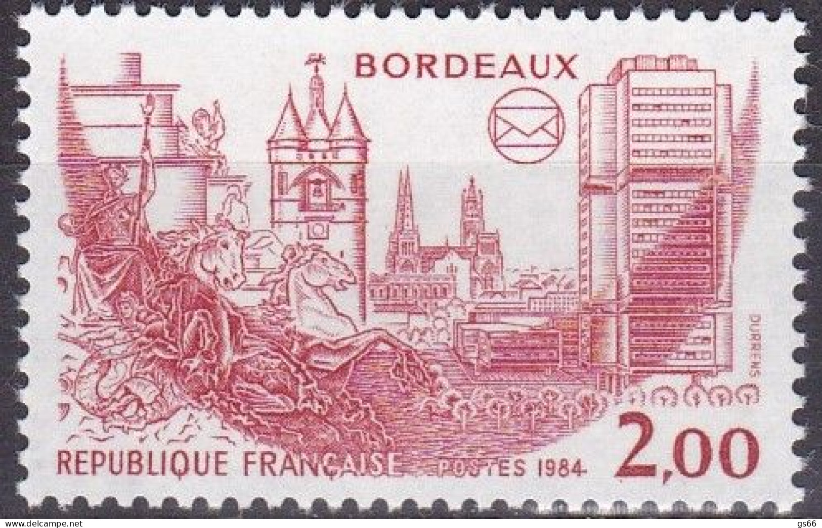 Frankreich, 1984, Mi.Nr. 2449, MNH **, Kongress Briefmarkensammlervereine,  Associations De Philatélistes, - Unused Stamps