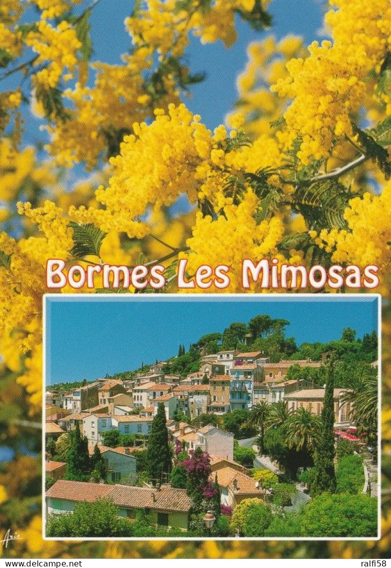 4 AK Frankreich * Ansichten Von Bormes-les-Mimosas - Dabei Sind Auch Luftbildaufnahmen - Département Var * - Bormes-les-Mimosas