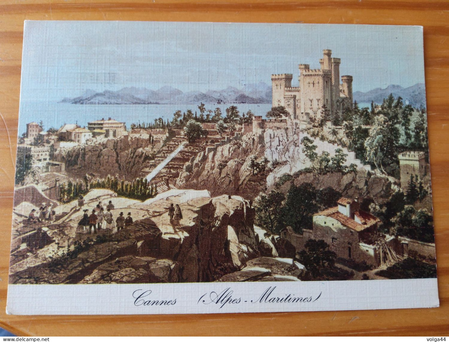 06 -CANNES Au Temps Jadis Vers 1860 - La Villa St Acheul Et Le Golfe De La Napoule - Cannes