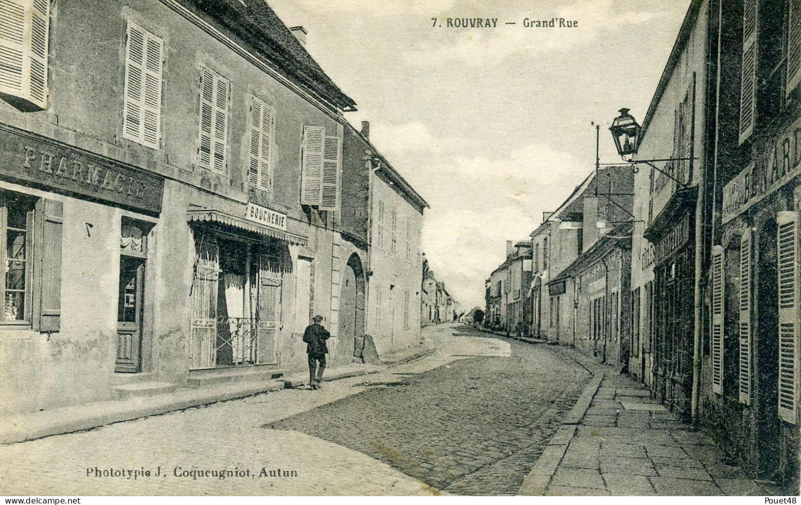 21 - ROUVRAY - Grand'rue - Other & Unclassified