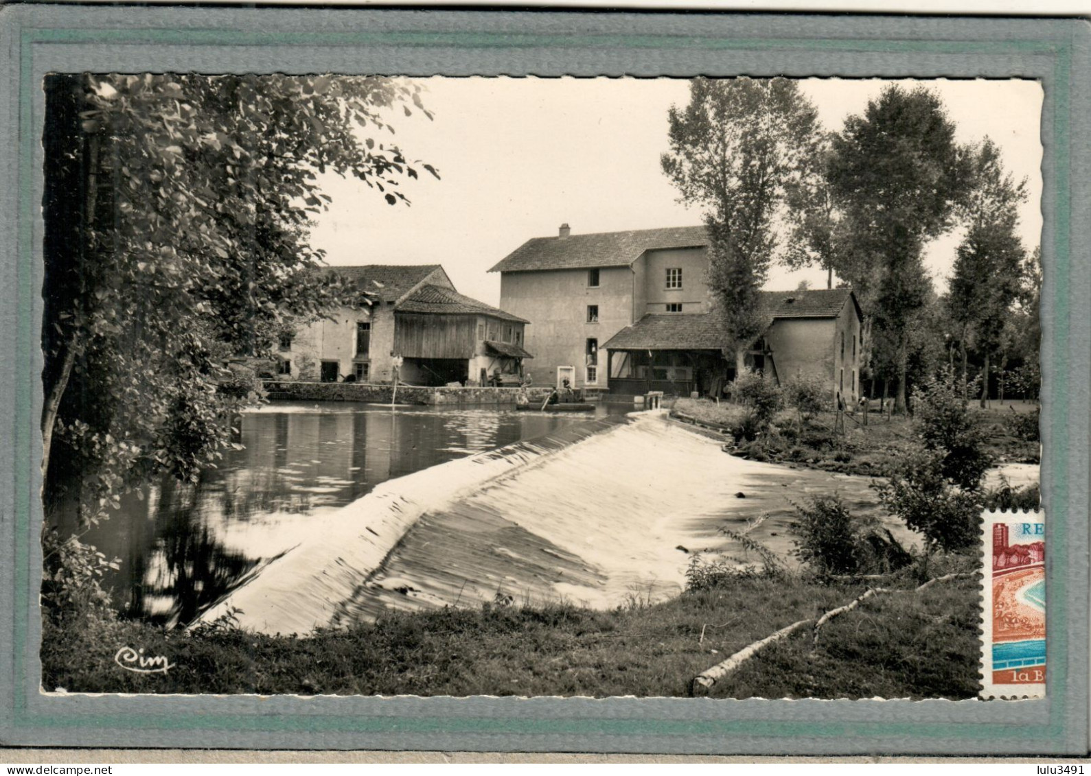 CPSM Dentelée (70) SELLES - Aspect Du Moulin Grandhaye Sur La Rivière Le Coney - 1950 - Autres & Non Classés