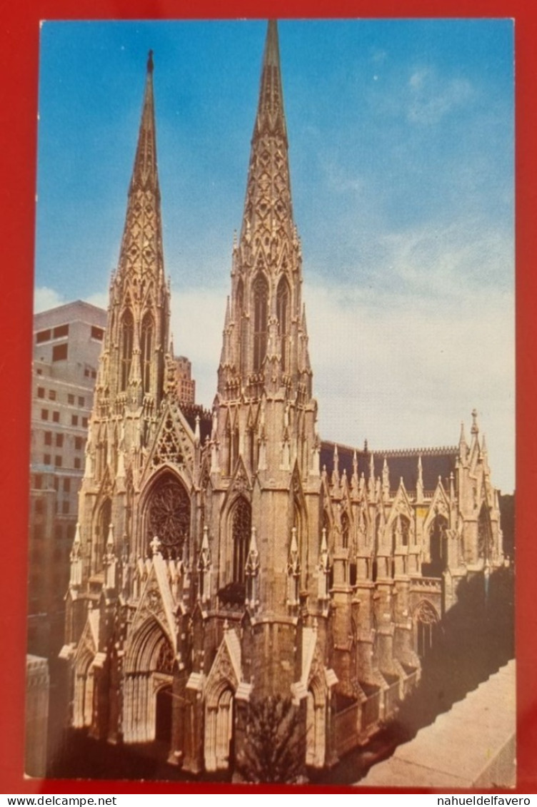 Uncirculated Postcard - USA - NY, NEW YORK CITY - SAINT PATRICK'S CATHEDRAL - Churches