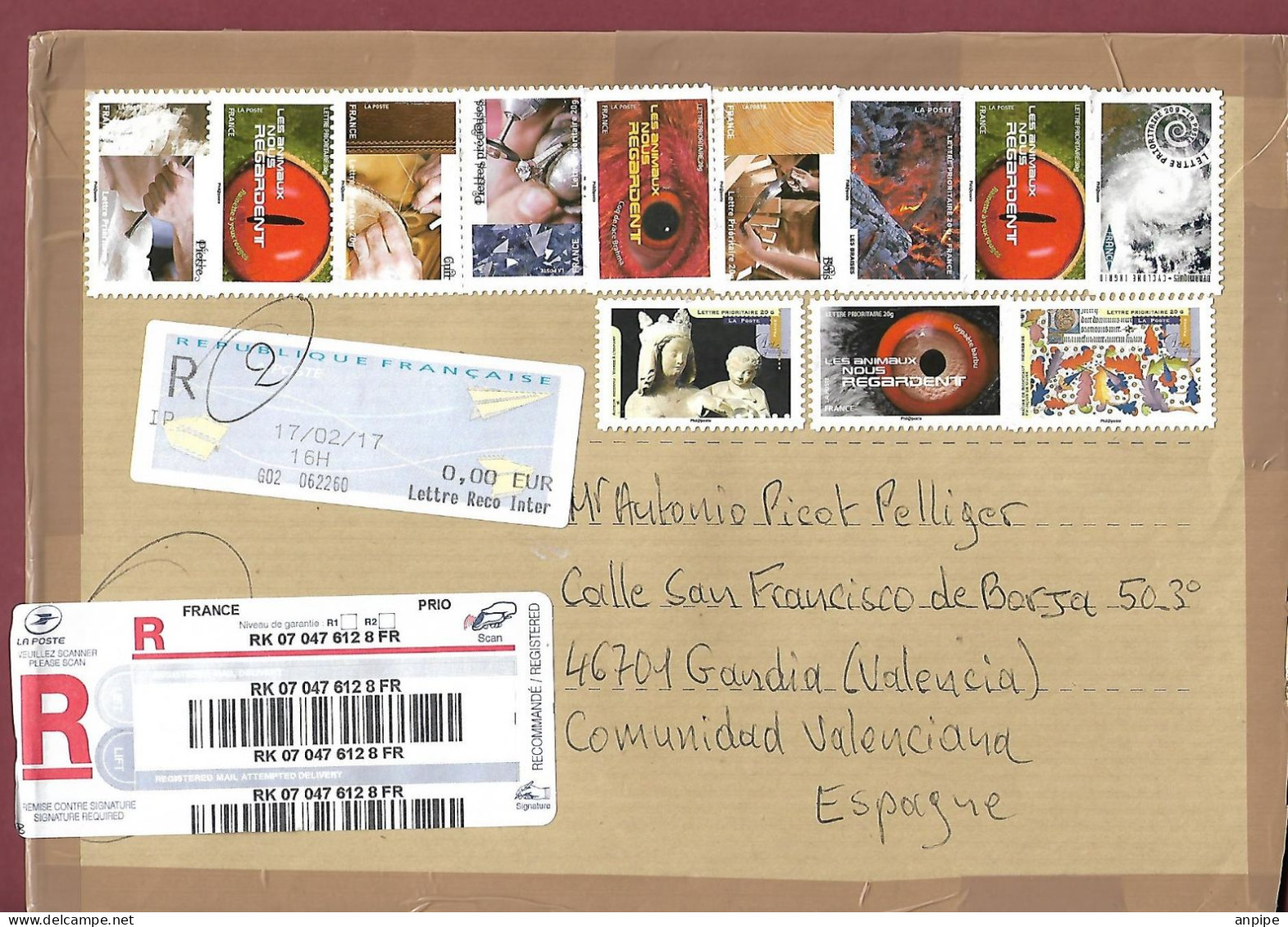 FRANCIA. HISTORIA POSTAL - Brieven En Documenten