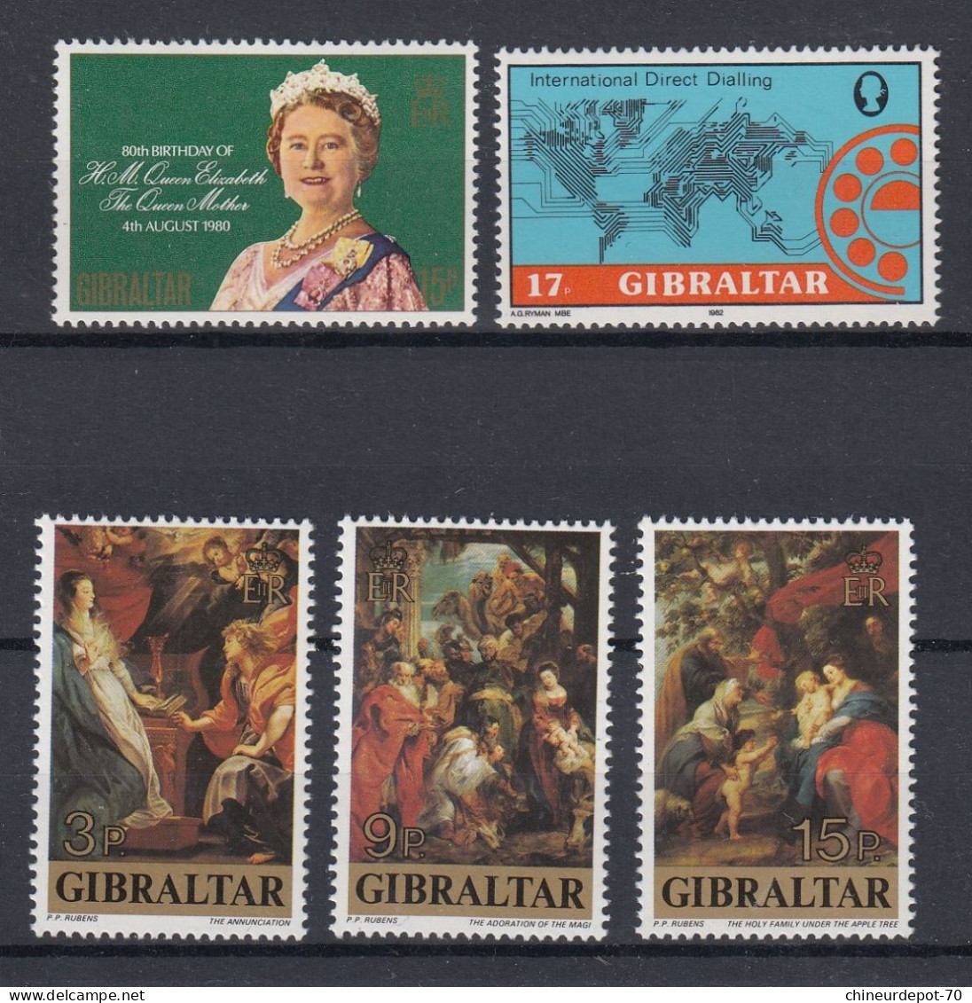 Gibraltar  Neufs Sans Charnières ** - Gibilterra