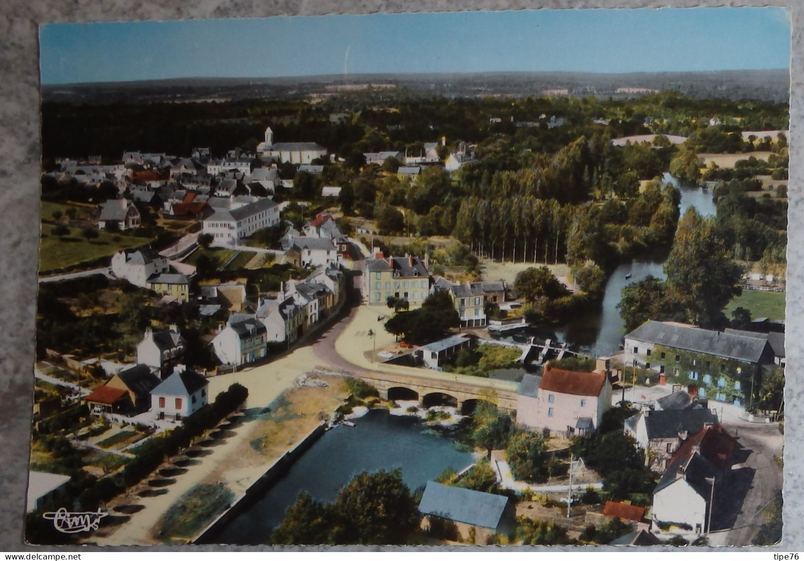 56 Morbihan CPM La Gacilly Vue Générale Aérienne - La Gacilly