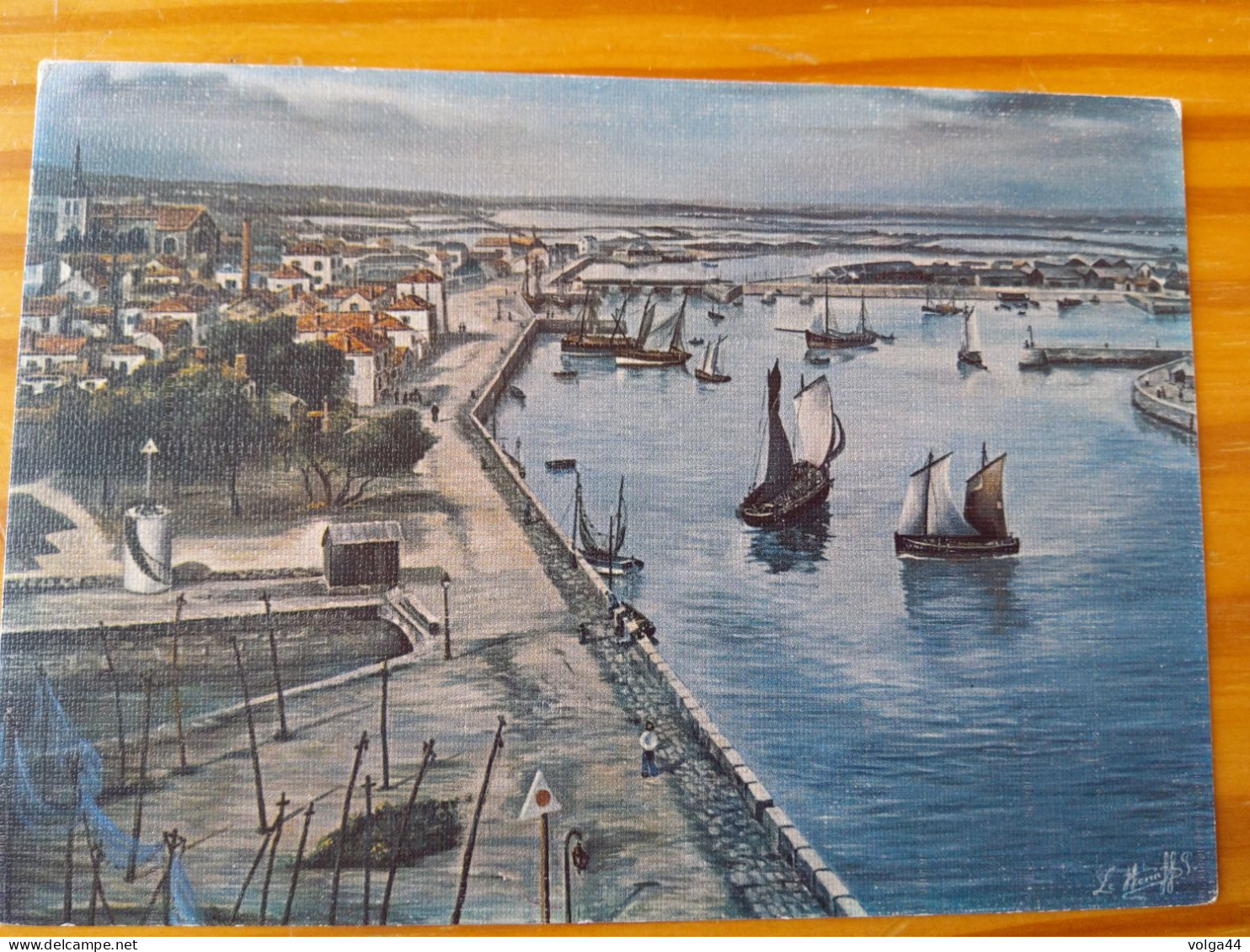 85 - LES SABLES D'OLONNE - Voiliers D'Autrefois- Peinture De Paul Le Hénaff - Sables D'Olonne