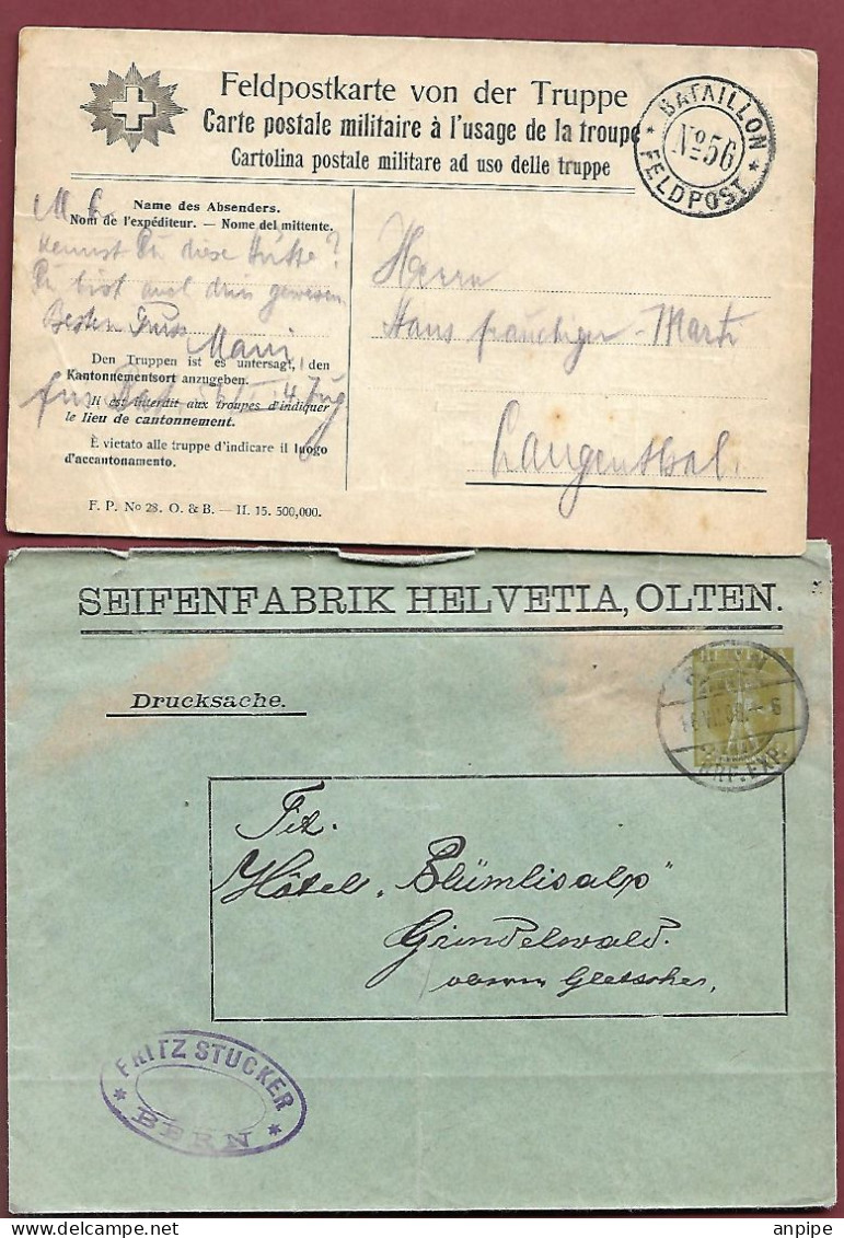 SUIZA HISTORIA POSTAL - Documenten