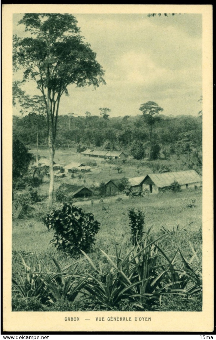 Gabon Vue Générale D'Oyem - Gabun