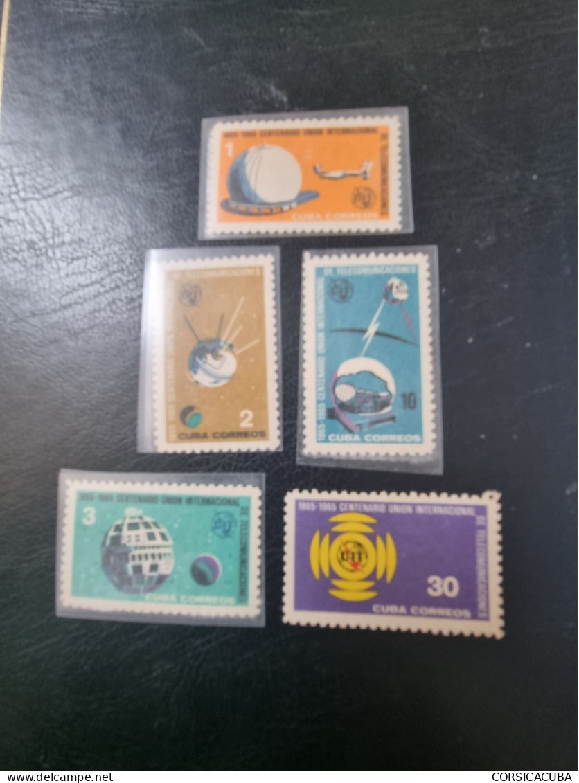 CUBA  NEUF  1965   CENTENARIO  DE  LA  U.I.T.  //  PARFAIT  ETAT  //  Sans Gomme - Unused Stamps