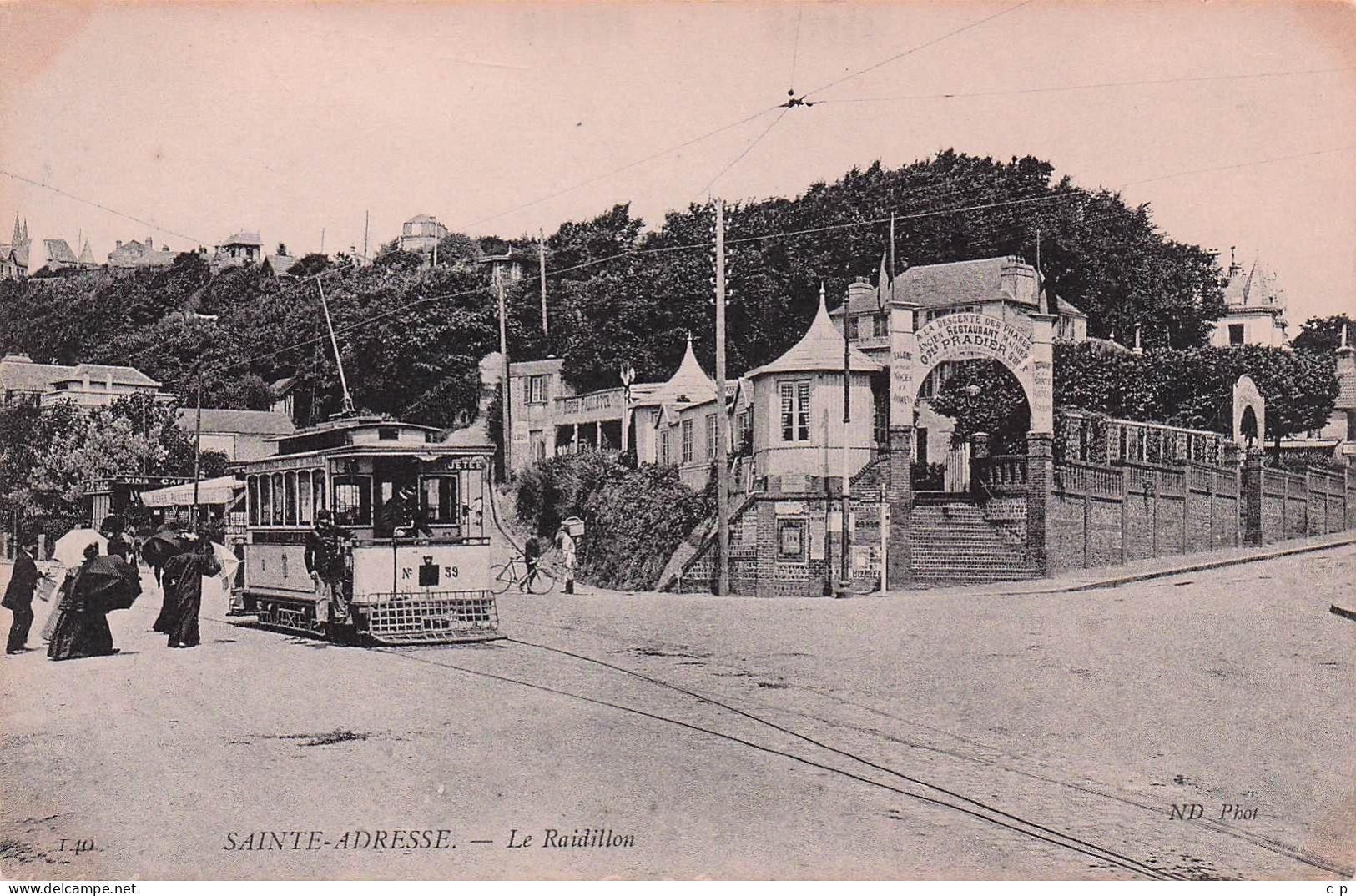 Le Havre -  Sainte Adresse - Le Raidillon - Tramway -  CPA °J - Ohne Zuordnung
