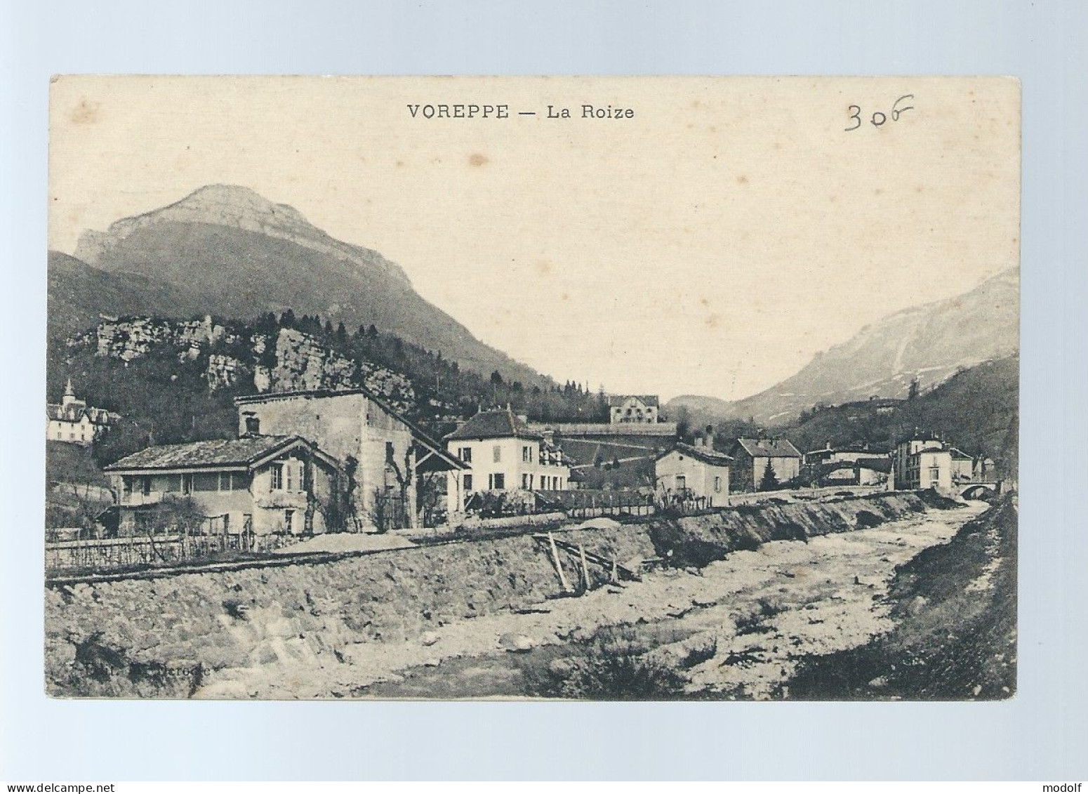 CPA - 38 - Voreppe - La Roize - Non Circulée - Voreppe