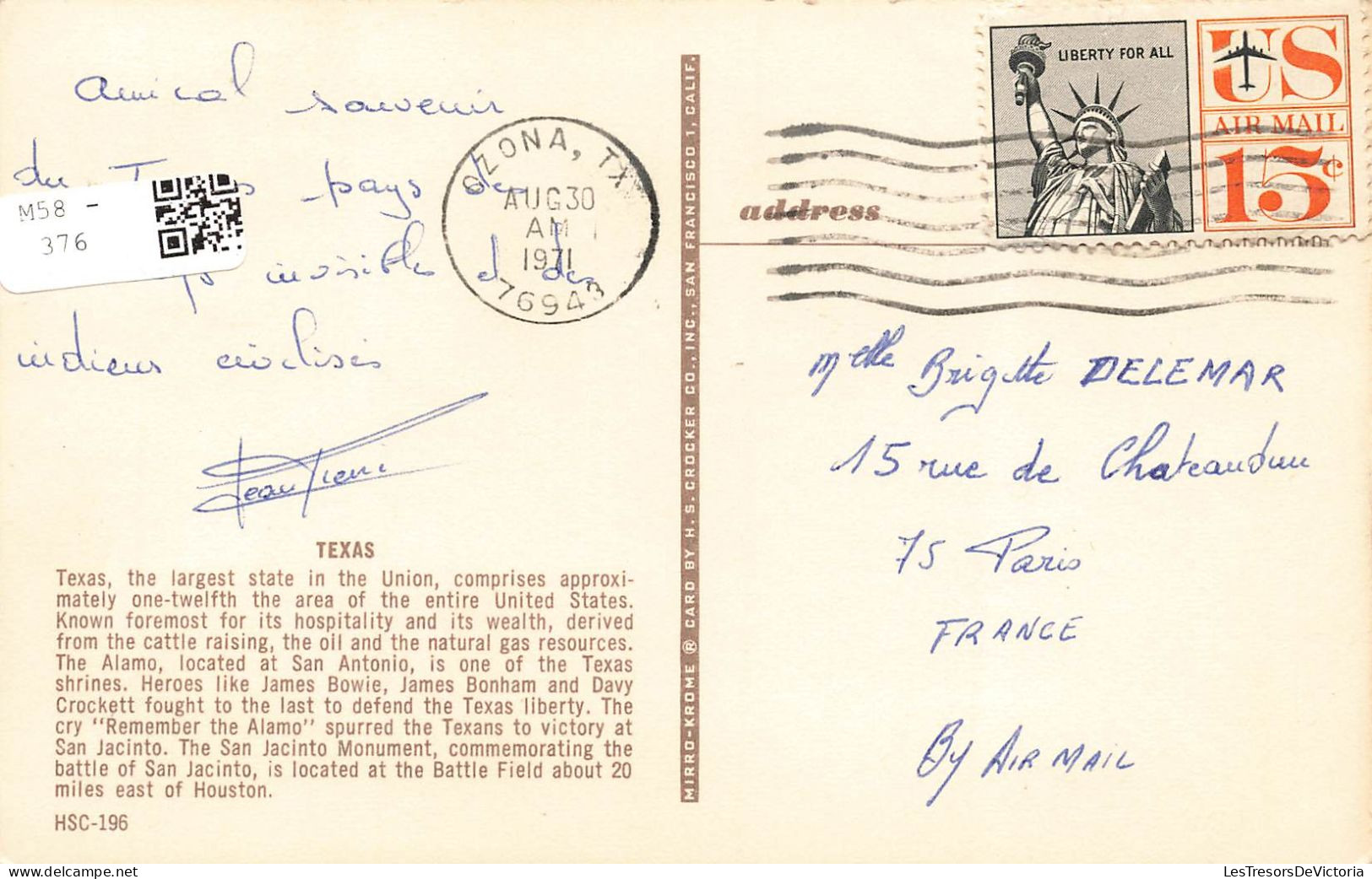 ETATS-UNIS - Grettings From Texas - Texas - Multi-vues - Animé - Carte Postale - Other & Unclassified