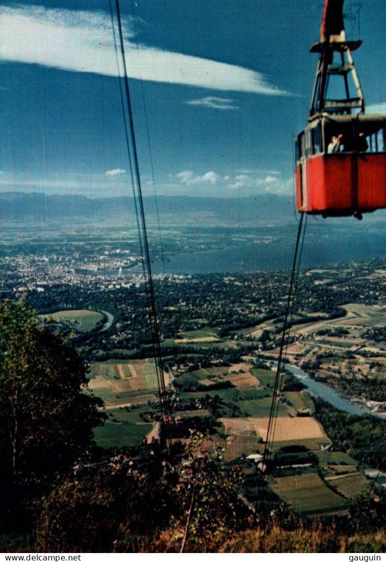 CPSM - GENÈVE - Depuis De Téléphérique Du SALÈVE - Edition Jaeger - Genève