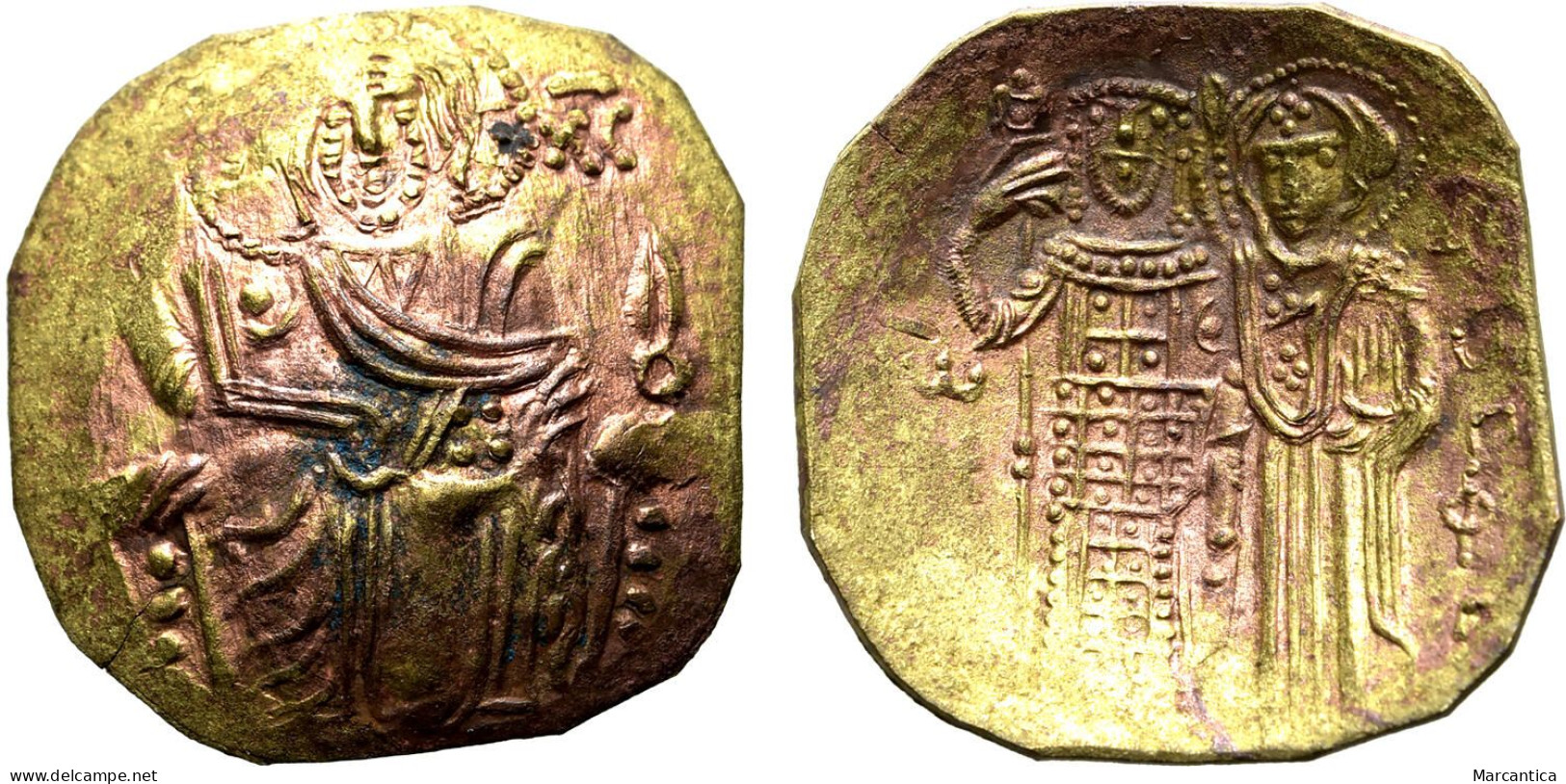 John III Ducas-Vatazes Emperor Of Nicaea (1222-1254 AD). Æ Hyperpyron. Uncertain Mint, AD 1222-1254. - Byzantinische Münzen