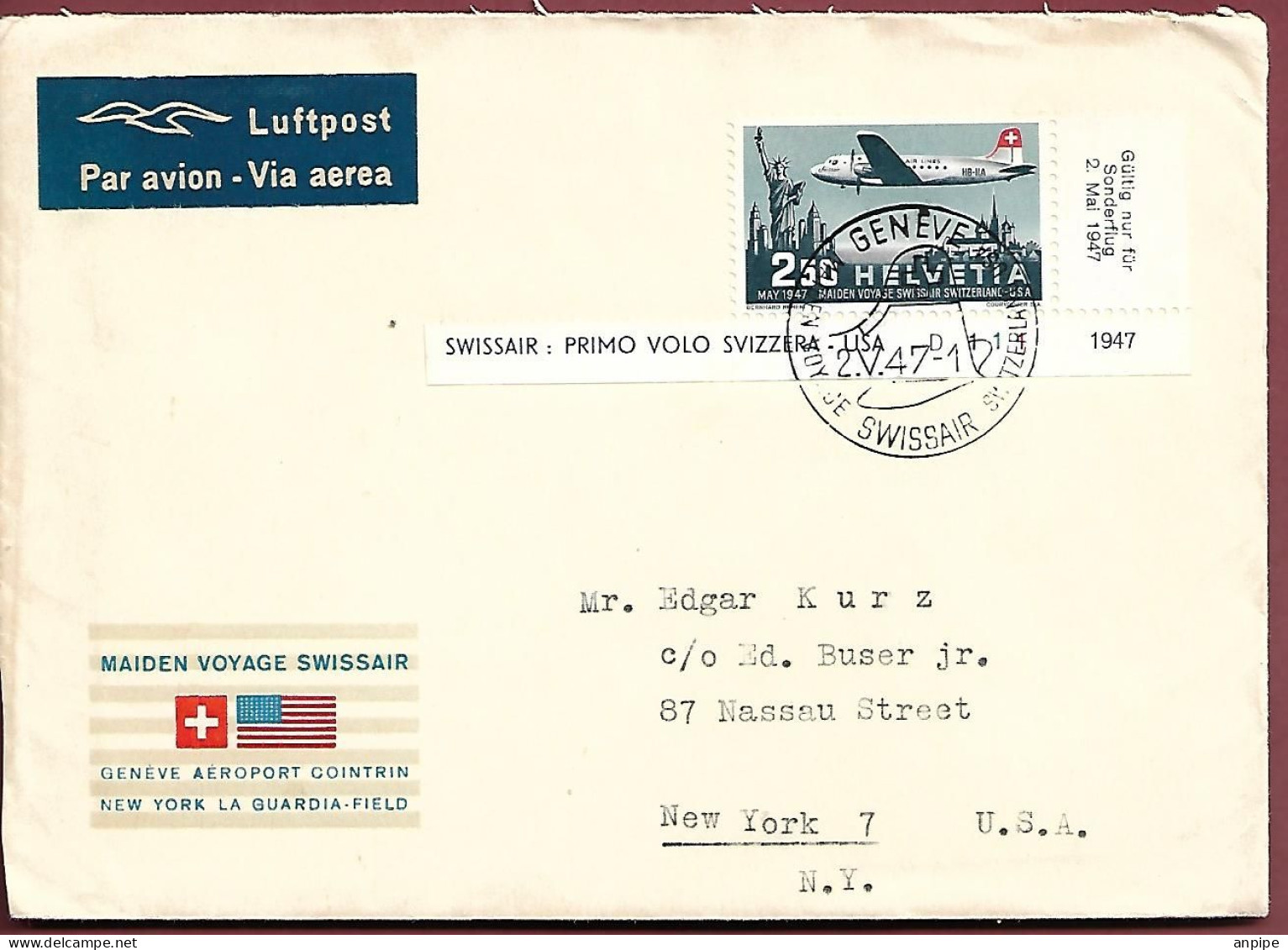 SUIZA  HISTORIA POSTAL - Covers & Documents