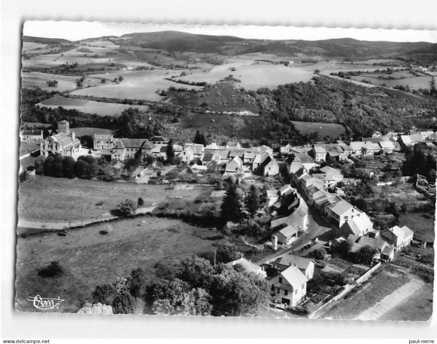 CHATEL MONTAGNE : Vue Aérienne - état - Autres & Non Classés