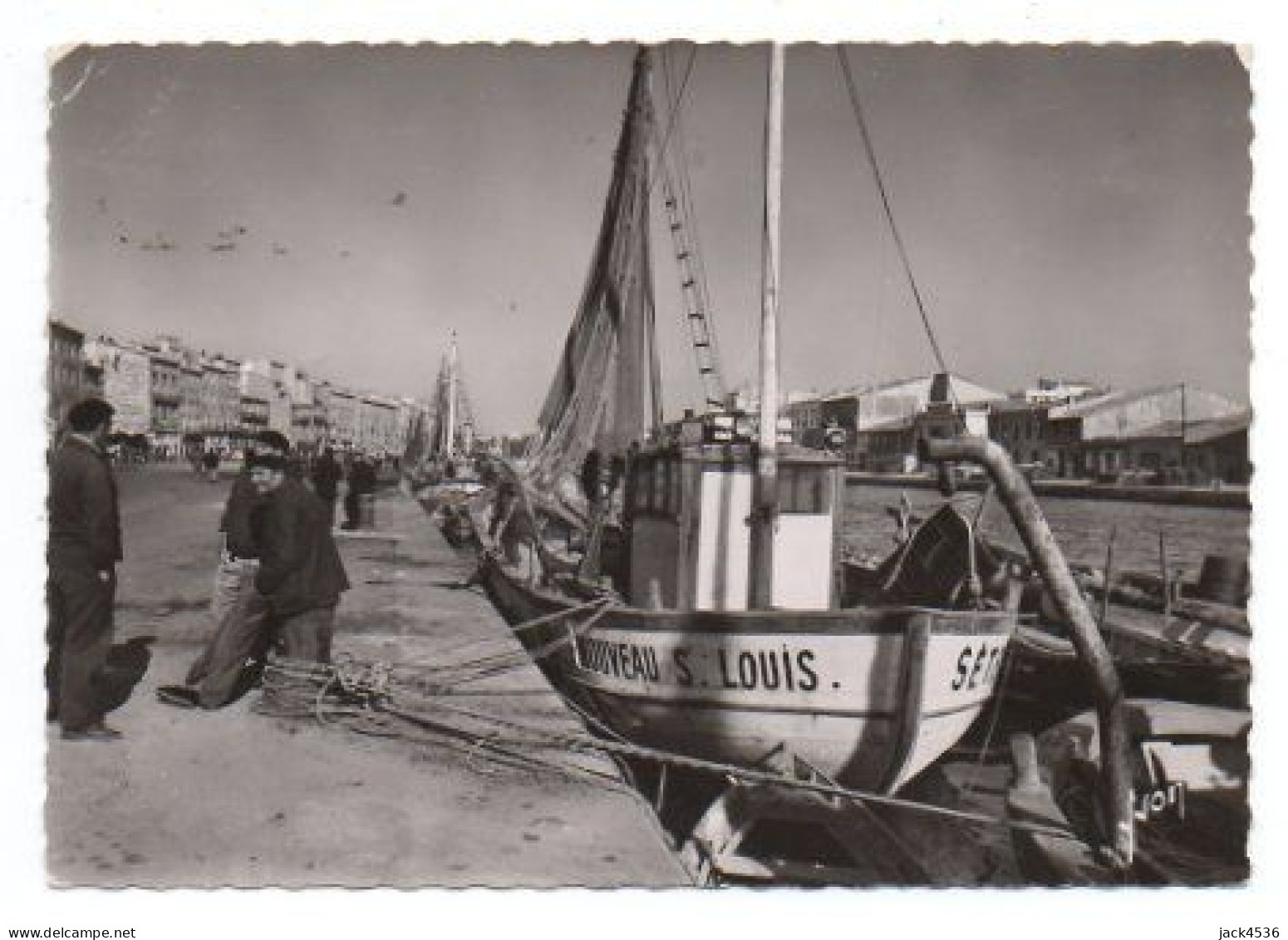 Carte Postale Moderne - 15 Cm X 10 Cm - Circulé - Dép. 34 - SETE - Barques De Pêche Au Quai - Sete (Cette)