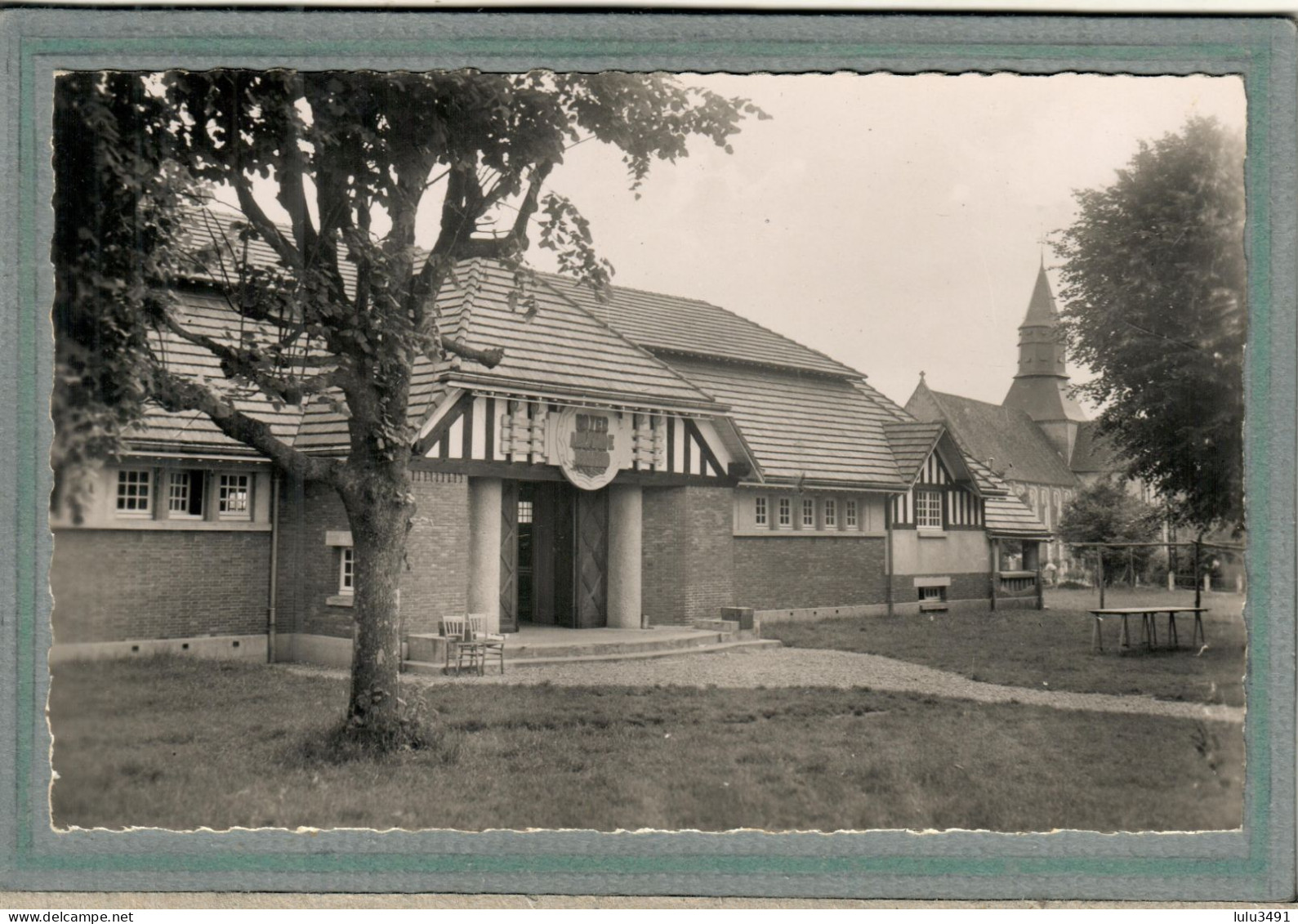 CPSM Dentelée (76) NEUF-MARCHE - Aspect Du Foyer Municipal Aristide Briand Inauguré En 1939 - Sonstige & Ohne Zuordnung