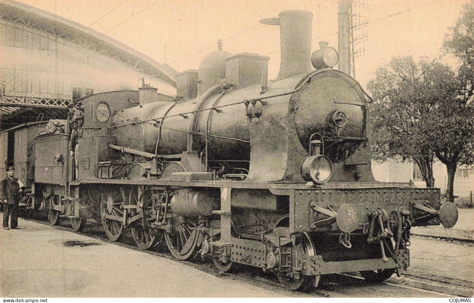 TRAIN _S28850_ Locomotives Du Sud Ouest - Bédarieux - Machine 230 B à Vapeur Saturée - Eisenbahnen