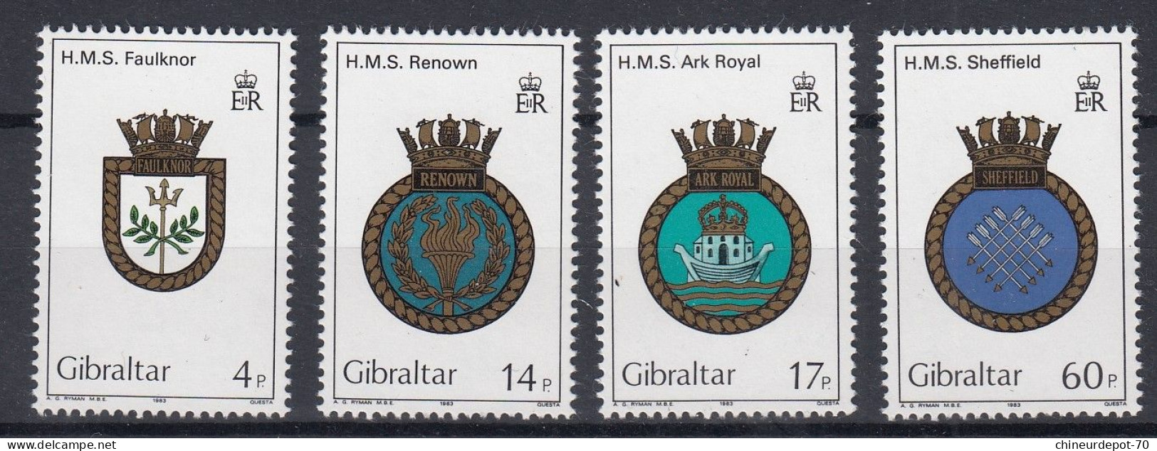 Gibraltar  Neufs Sans Charnières ** - Gibilterra