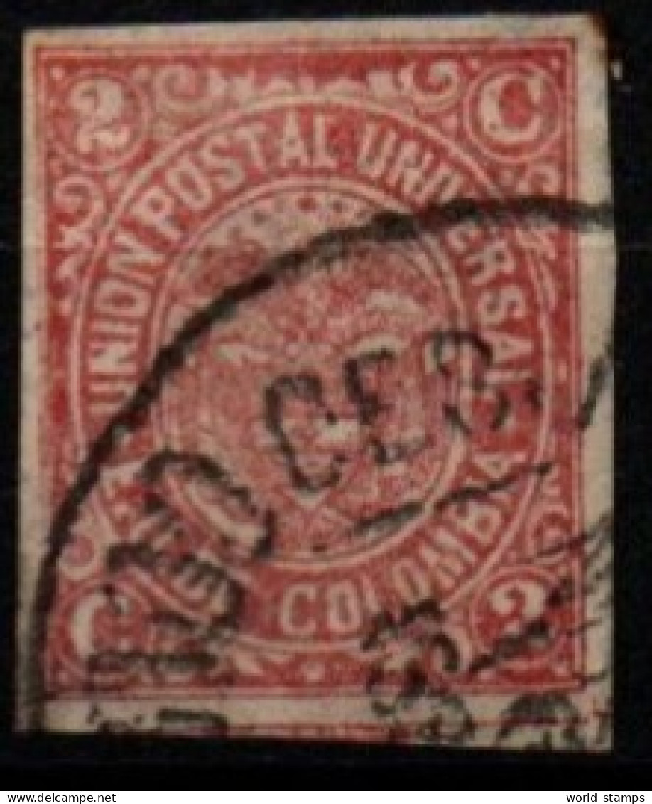 COLOMBIE 1881 O ROSE - Colombie