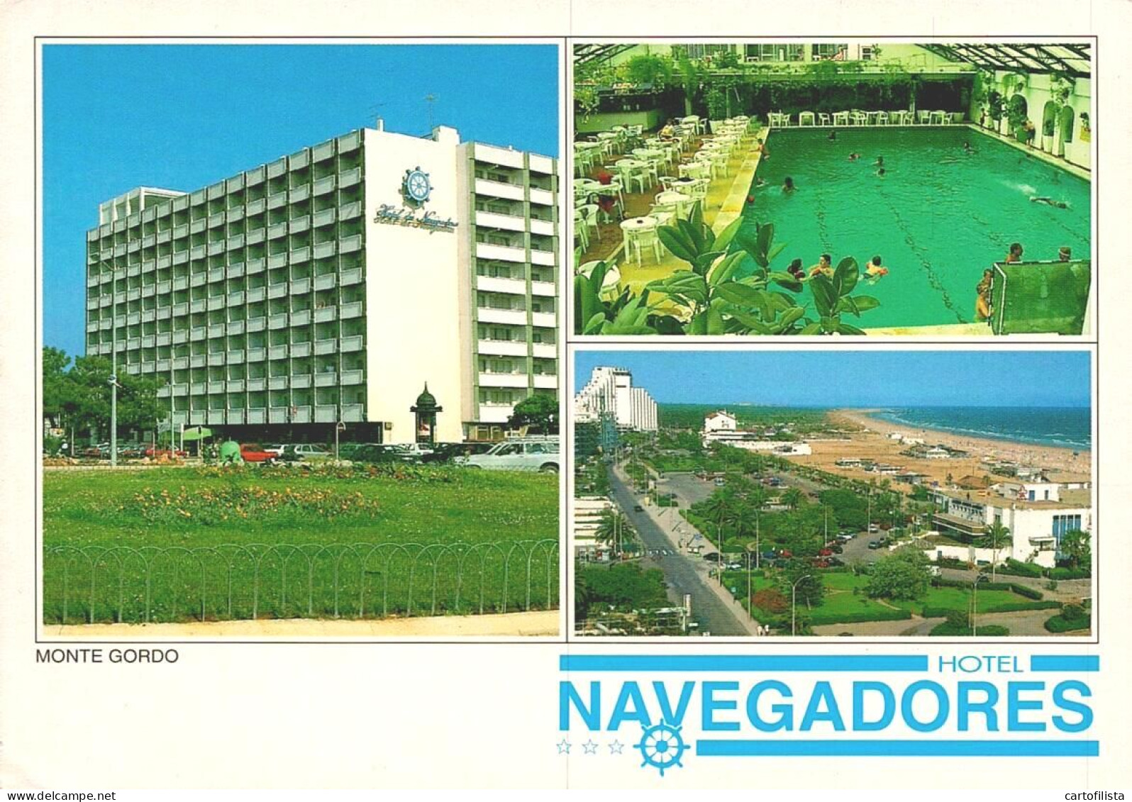 MONTE GORDO, Algarve - Hotel Navegadores  (2 Scans) - Faro