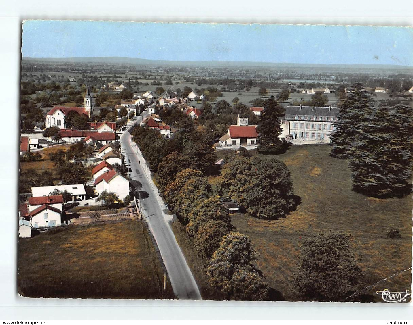 CINDRE : Vue Générale Aérienne, Le Château - état - Other & Unclassified