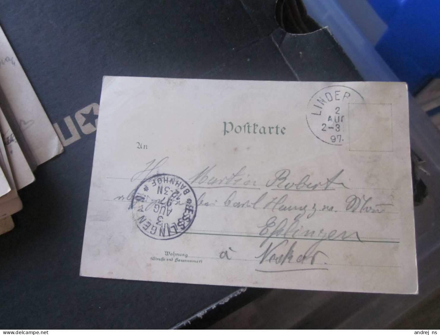 Gruss Aus Partenkirchen 1897 Old Litho Postcards - Other & Unclassified