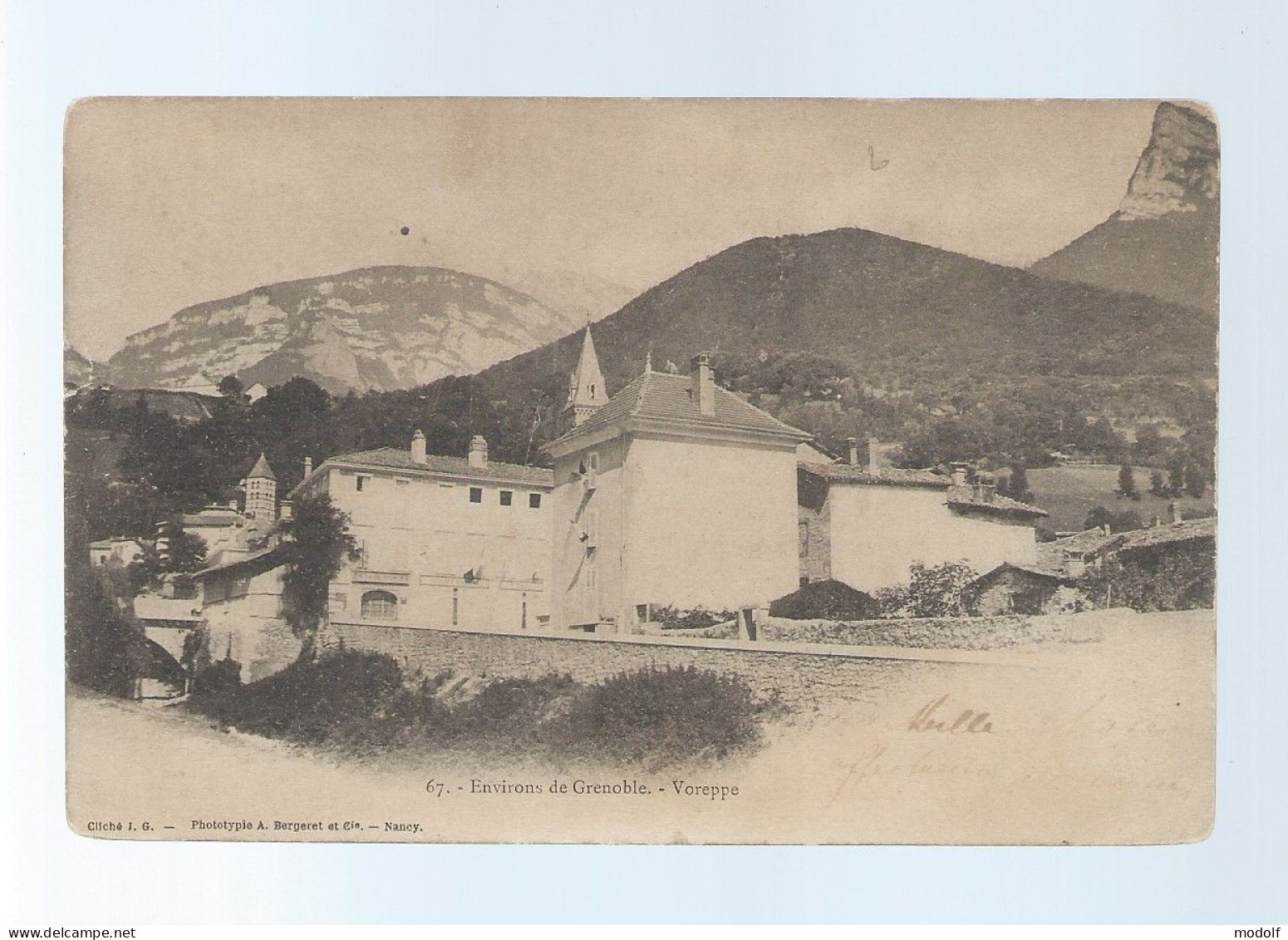 CPA - 38 - Environs De Grenoble - Voreppe - Précurseur - Circulée - Voreppe